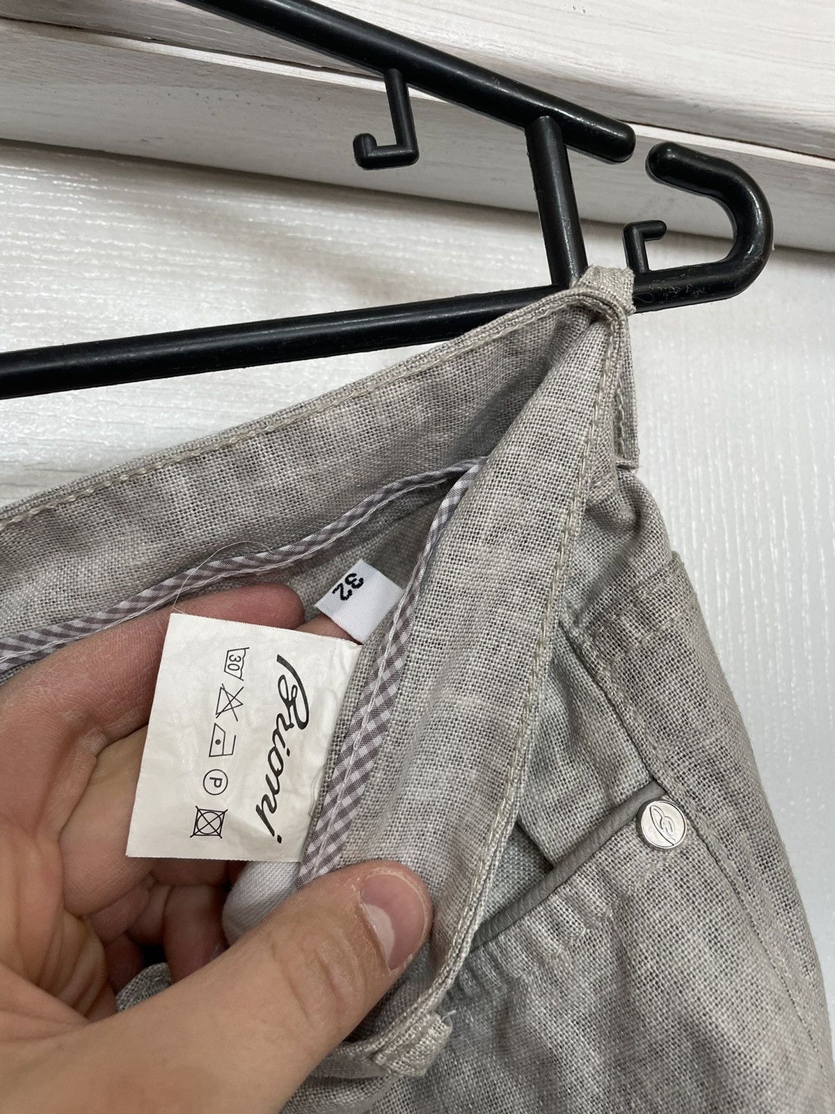 Other Old money Brioni joggers classic Silk Linen Baggy Pants Size US 32 / EU 48 - 8 Thumbnail