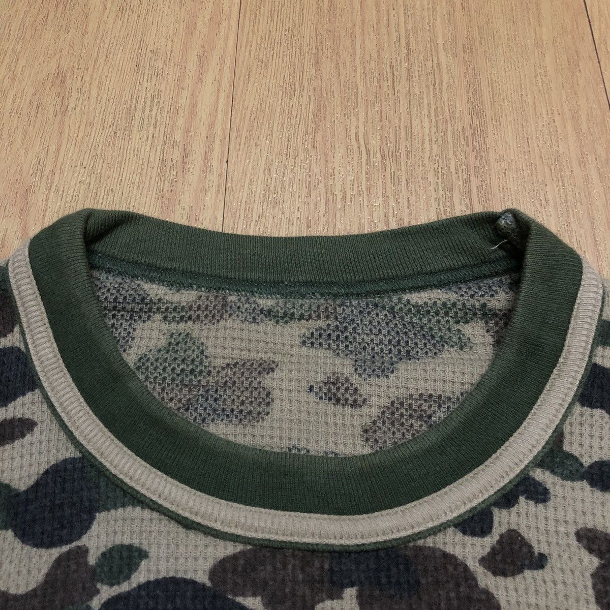 Bape 1st Camo Thermal Long Sleeve Tee Size US S / EU 44-46 / 1 - 3 Thumbnail