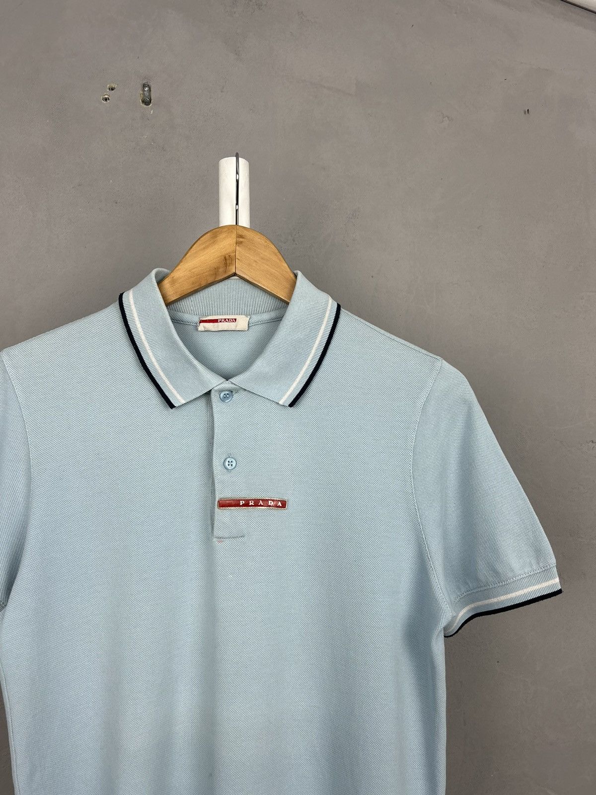 Prada Prada red tab polo shirt rare Size US S / EU 44-46 / 1 - 3 Thumbnail