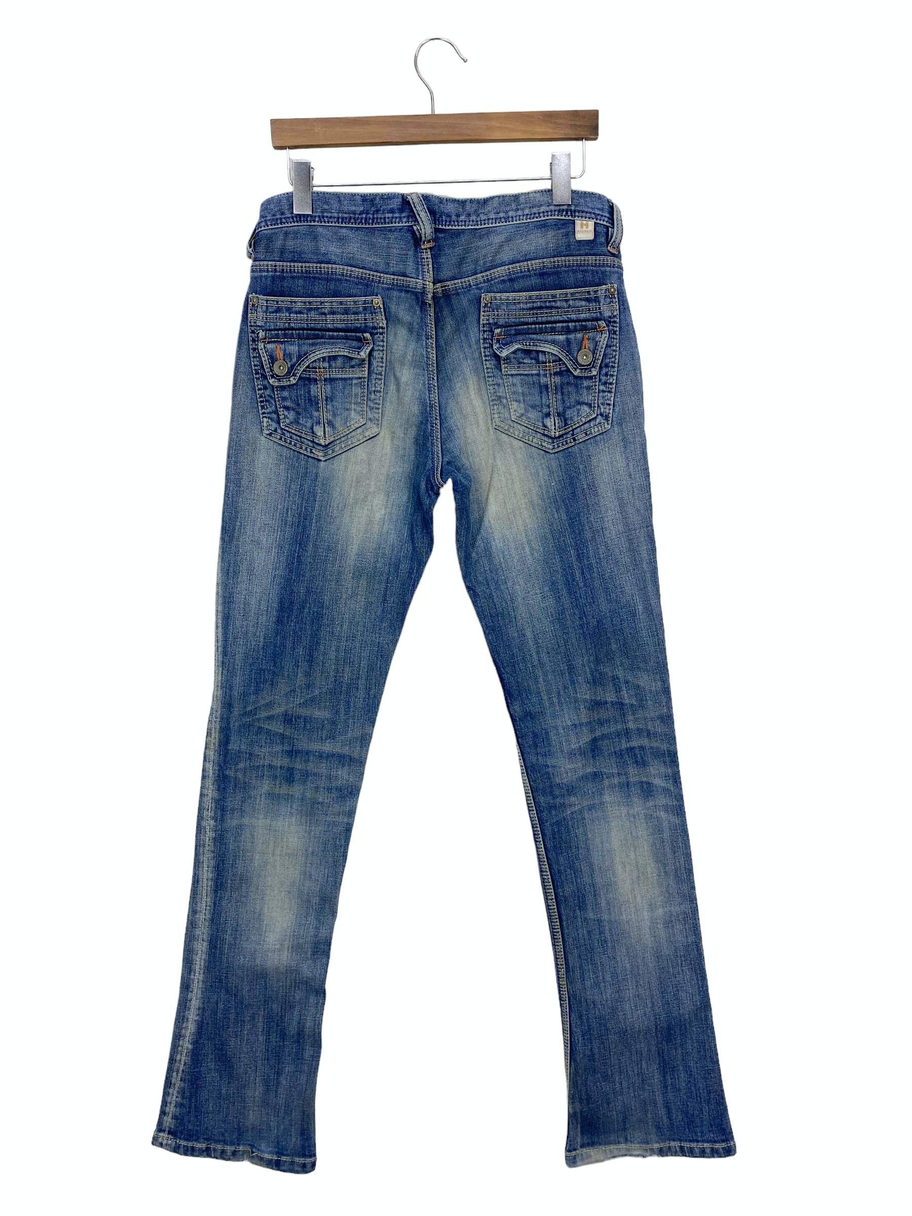 Japanese Brand × Nicole Club Nicole Hideaways Pants Multi Zipper Flare Jeans Size US 34 / EU 50 - 1 Thumbnail
