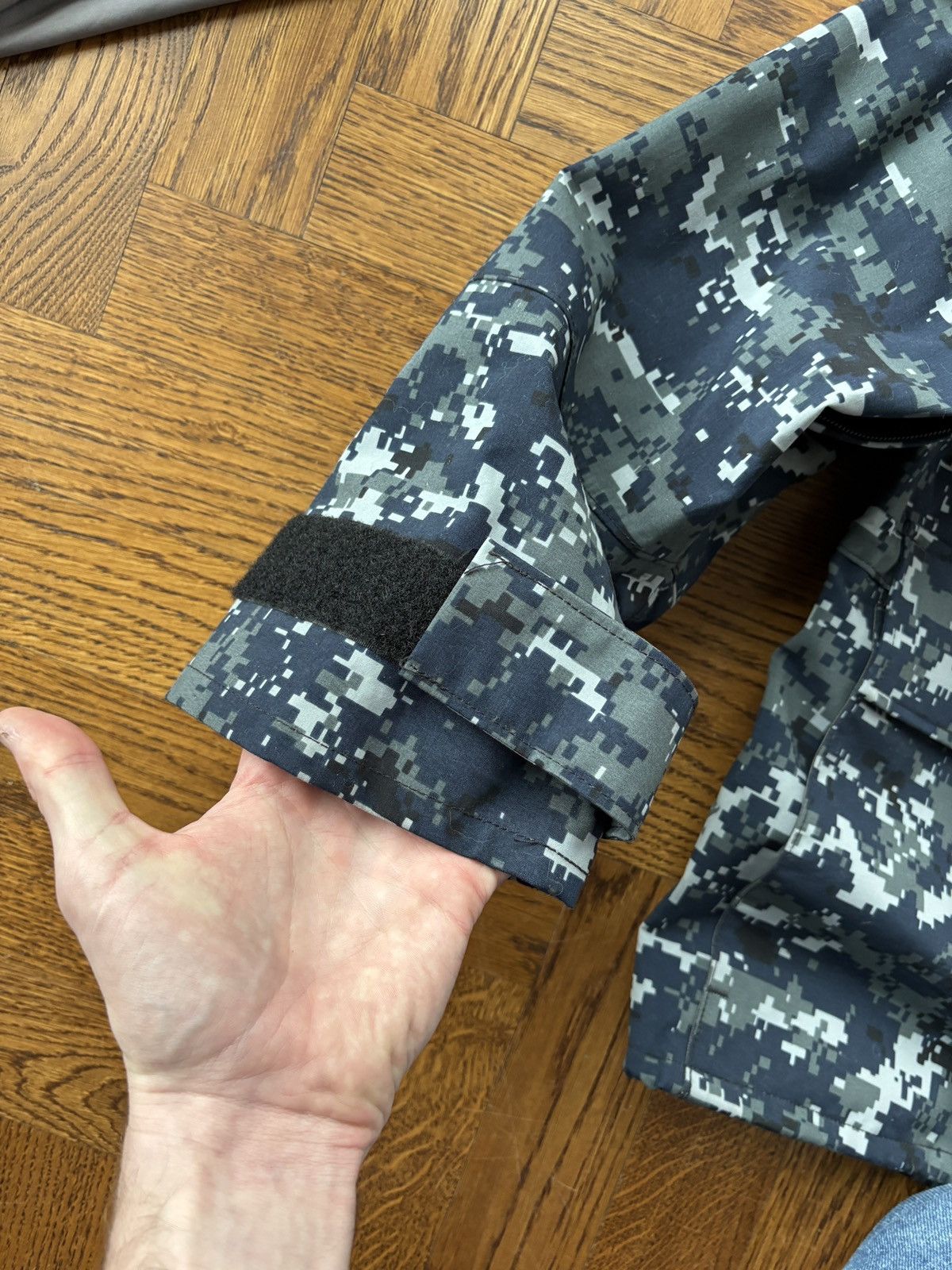 Goretex 2016 Digital Camo US Navy Parka Short Army Shell Jacket Size US S / EU 44-46 / 1 - 13 Thumbnail