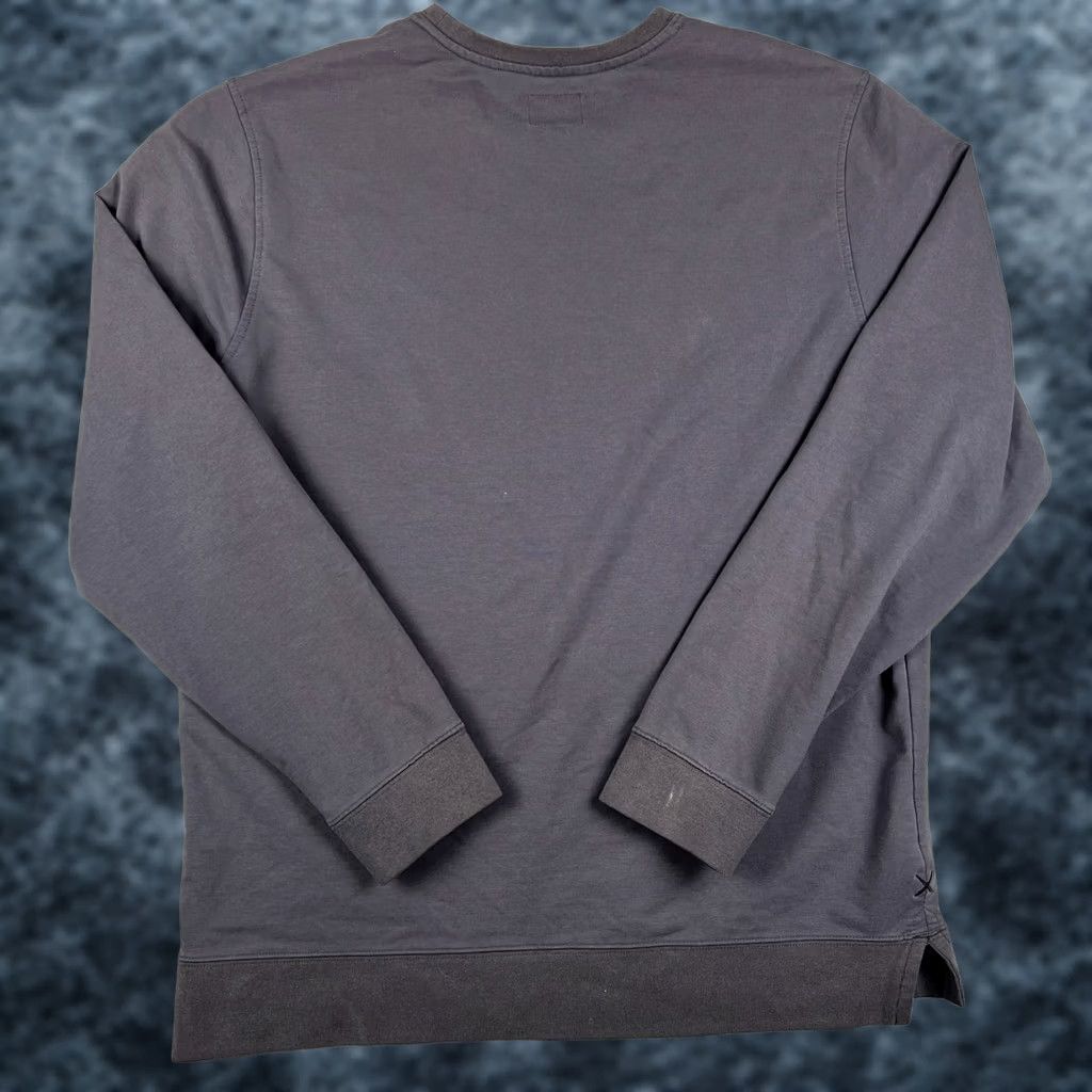UES Clothing Cuts Clothing Shirt Mens XL Gray Hyperloop Split Hem Sweatshirt Pullover Crew Grey Active Size US XL / EU 56 / 4 - 1 Thumbnail