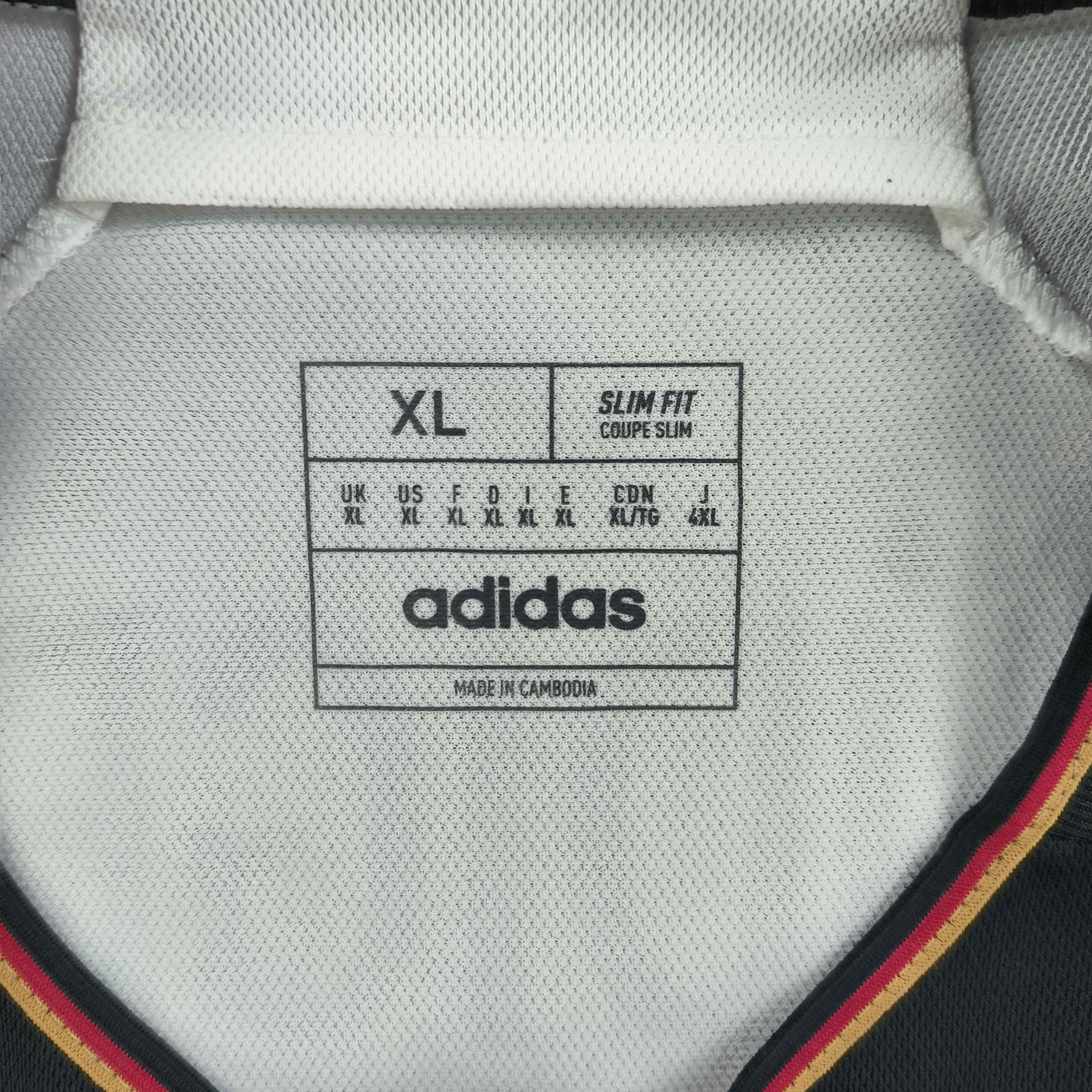 Adidas NEW Germany 22-24 Adidas home Rüdiger football jersey sz XL Size US XL / EU 56 / 4 - 5 Thumbnail