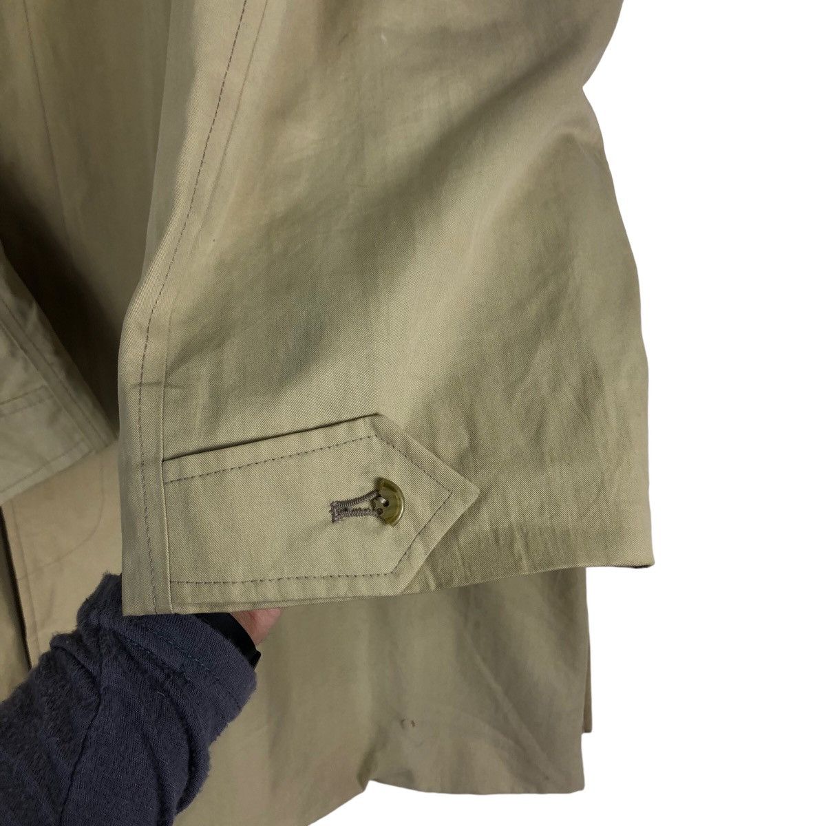 Burberry 🔥Vintage Burberrys of London Long Jacket Nova Check Blanket Size US M / EU 48-50 / 2 - 16 Thumbnail