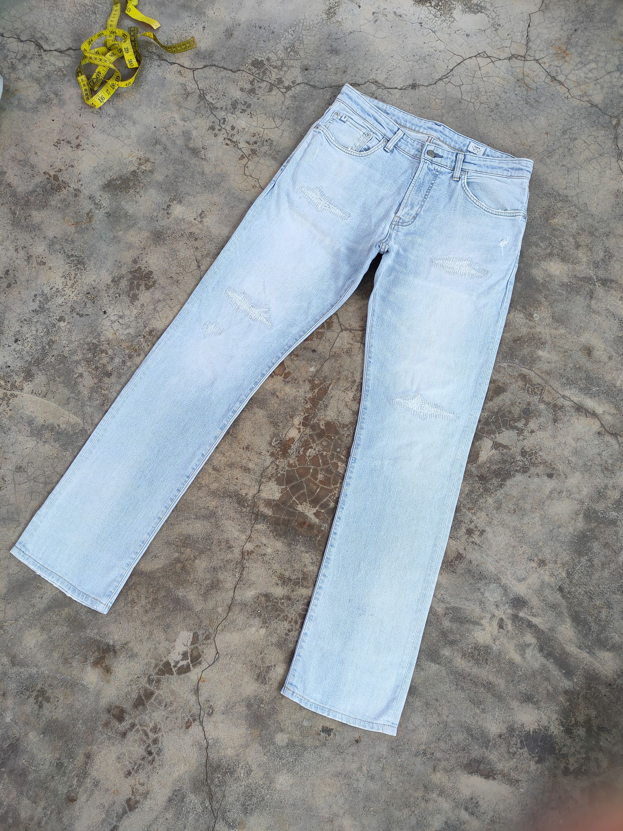Edwin VINTAGE EDWIN LIGHT BLUE JEANS DENIM PANTS Size US 32 / EU 48 - 2 Thumbnail
