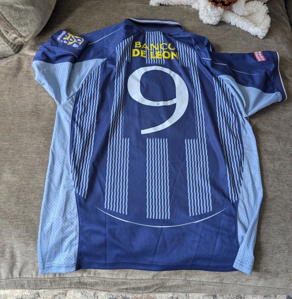 Aime Leon Dore Team Leon Soccer Jersey Blue Men Aime Leon Dore