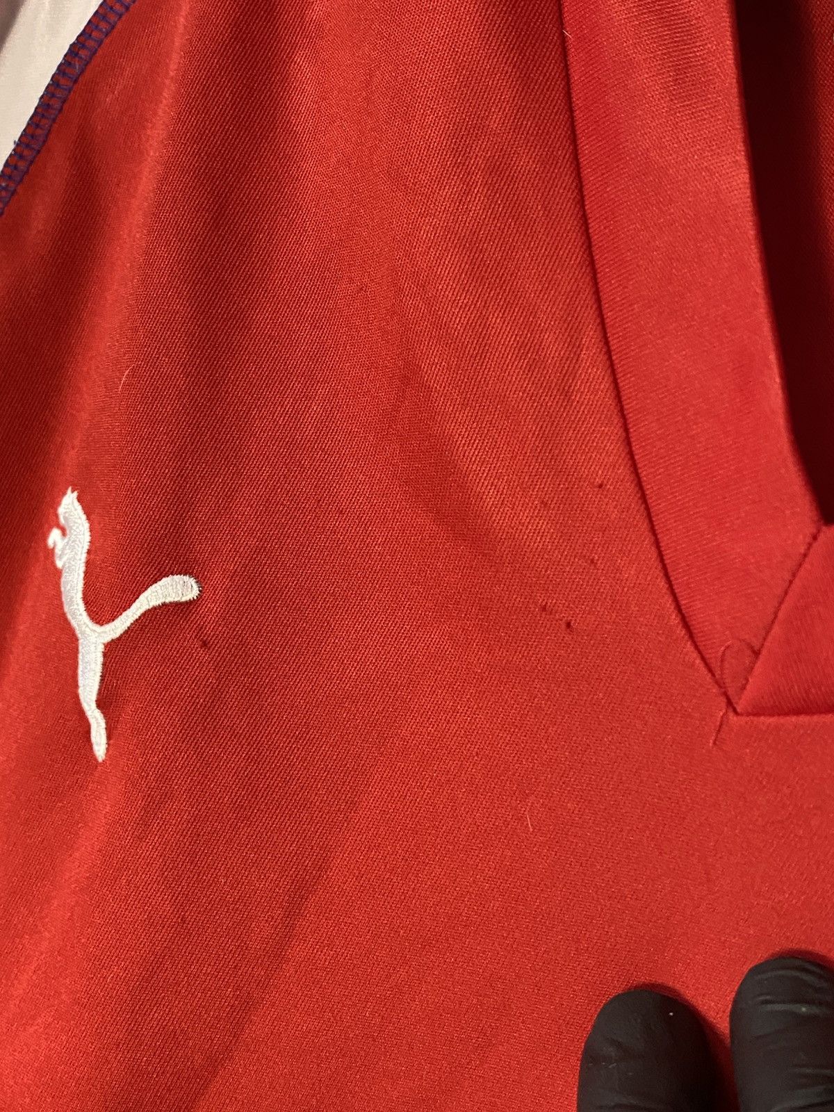 Puma Czech Republic Puma Soccer Jersey 2003 Home Football Shirt Size US L / EU 52-54 / 3 - 5 Thumbnail