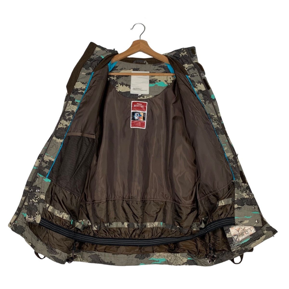 Mizuno MIZUNO Breath Thermo Snow Gear Camo Hoodie Jacket #0265-C12 Size US S / EU 44-46 / 1 - 13 Thumbnail