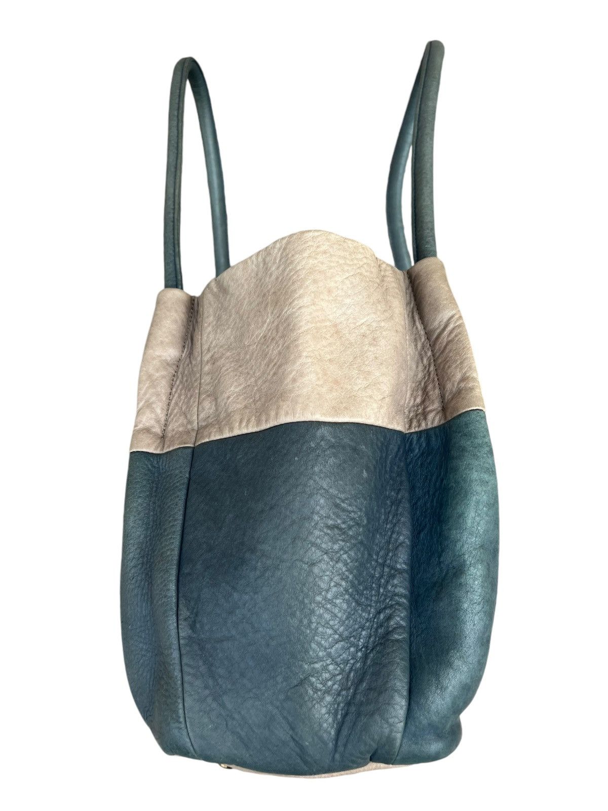 Leather Cledran Japan Faded Patina Leather Mini tote Bag Size ONE SIZE - 12 Thumbnail