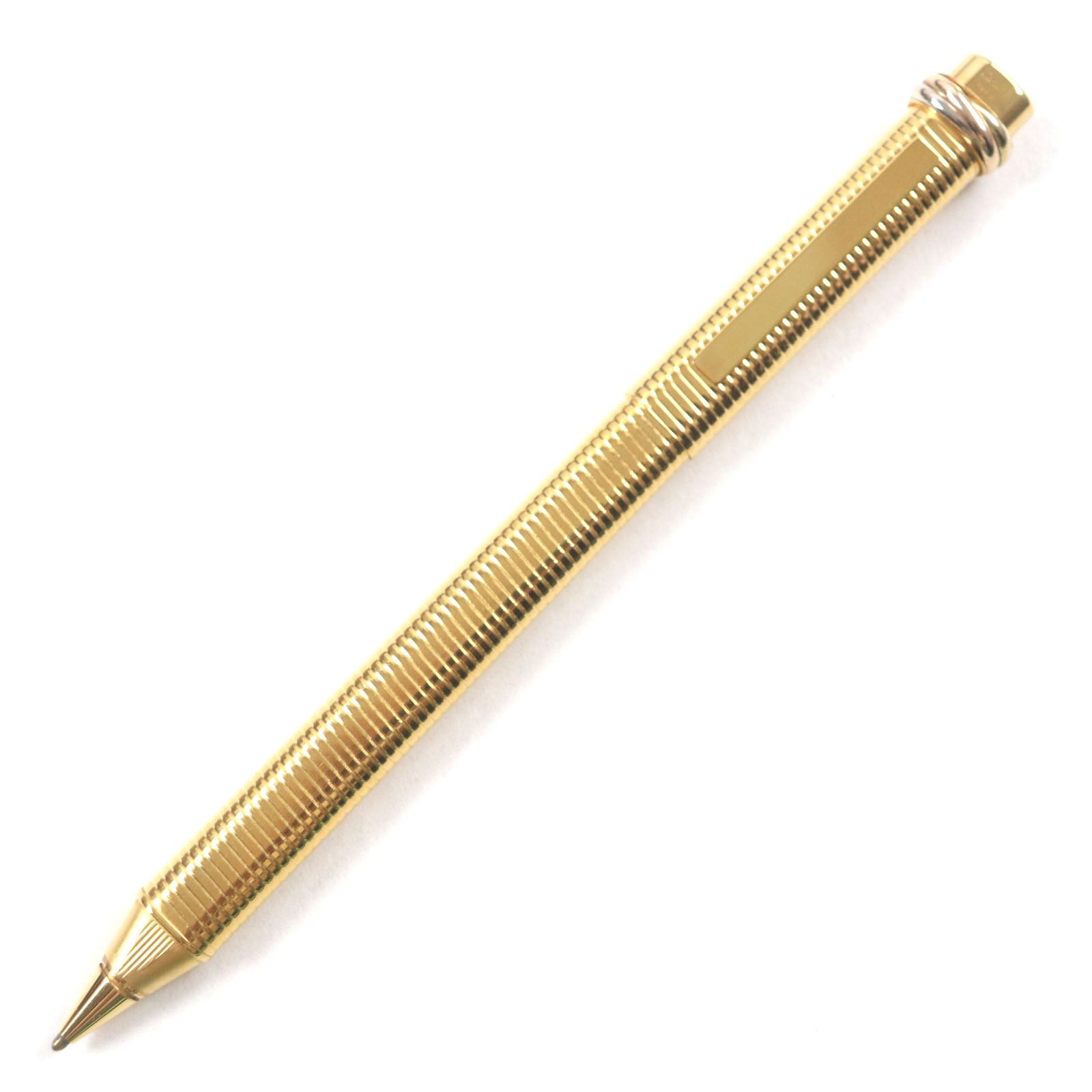 Cartier Cartier Cartier Trinity Border Pattern Ballpoint Pen Metal Pen DUTY FREE for USA Size ONE SIZE - 1 Thumbnail