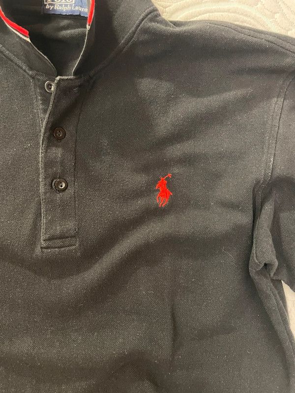 Polo Ralph Lauren Navy blue polo shirt with red details Polo Ralph Lauren Size US M / EU 48-50 / 2 - 5 Thumbnail