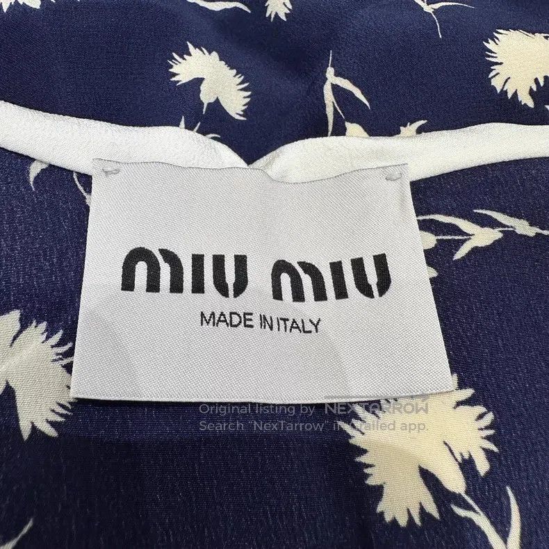 Miu Miu Miu Miu Dress with Bubble Sleeves Size XS / US 0-2 / IT 36-38 - 7 Thumbnail