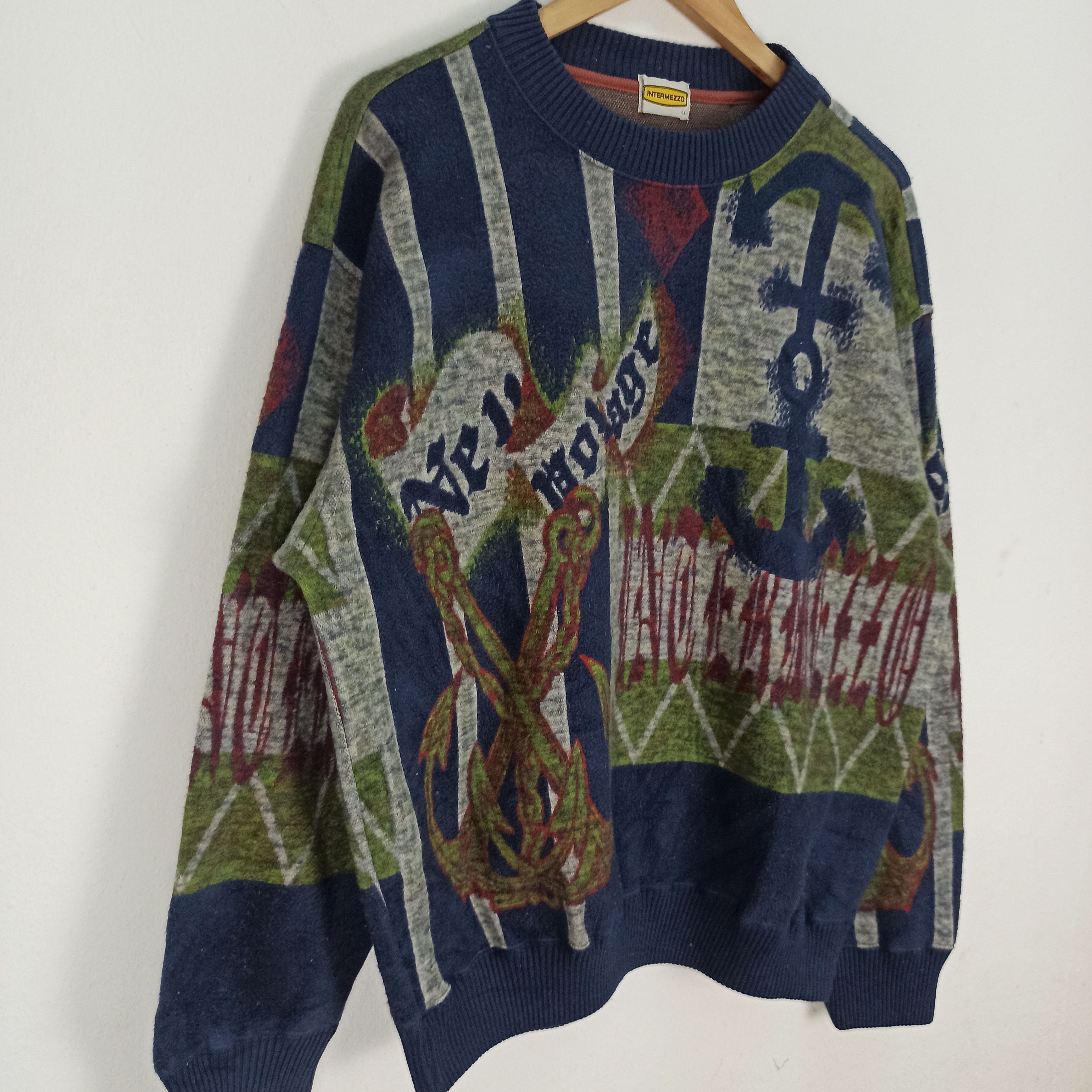 Rare Intermezzo Sweatshirt Made in Japan Tops