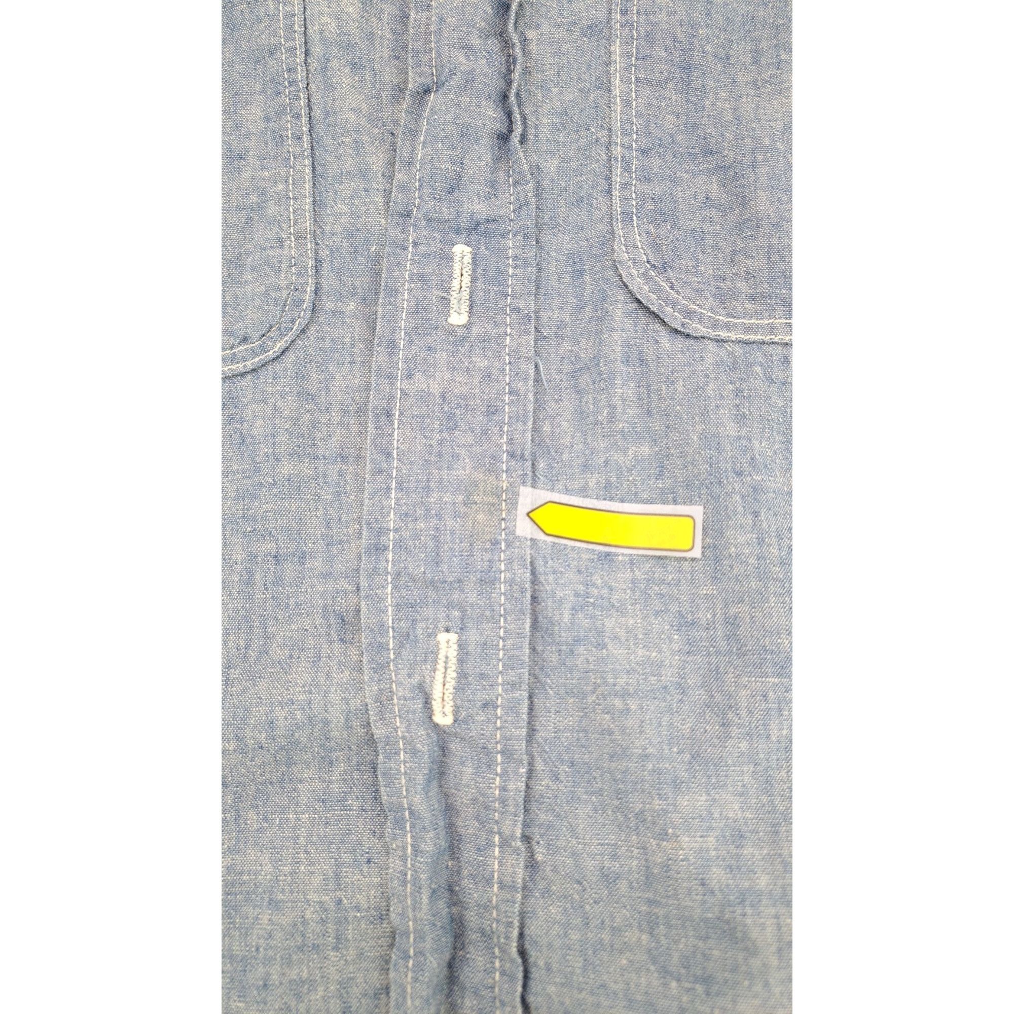 Big Mac Vintage Big Mac Chambray Shirt Roadrunner Embroidery Penneys Size US S / EU 44-46 / 1 - 8 Thumbnail