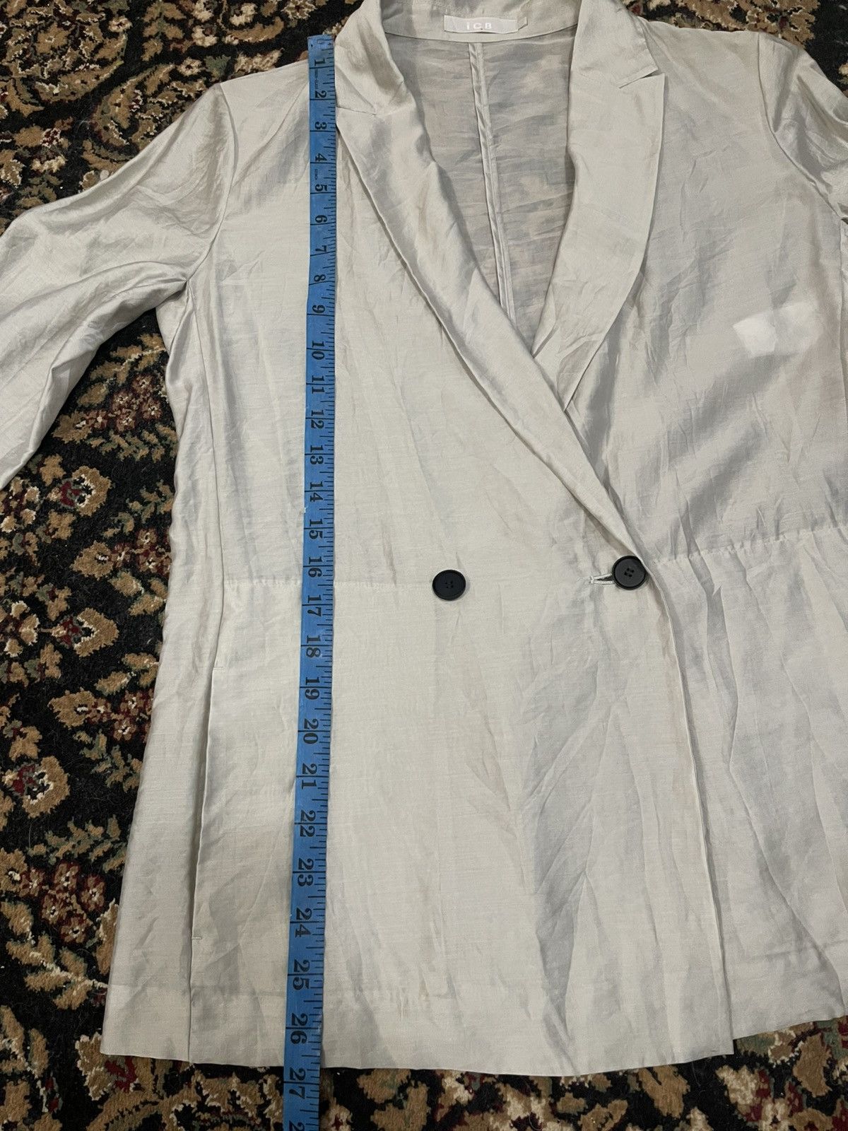Japanese Brand Japanese Brand ICB WHITE BLAZER Size M / US 6-8 / IT 42-44 - 16 Thumbnail