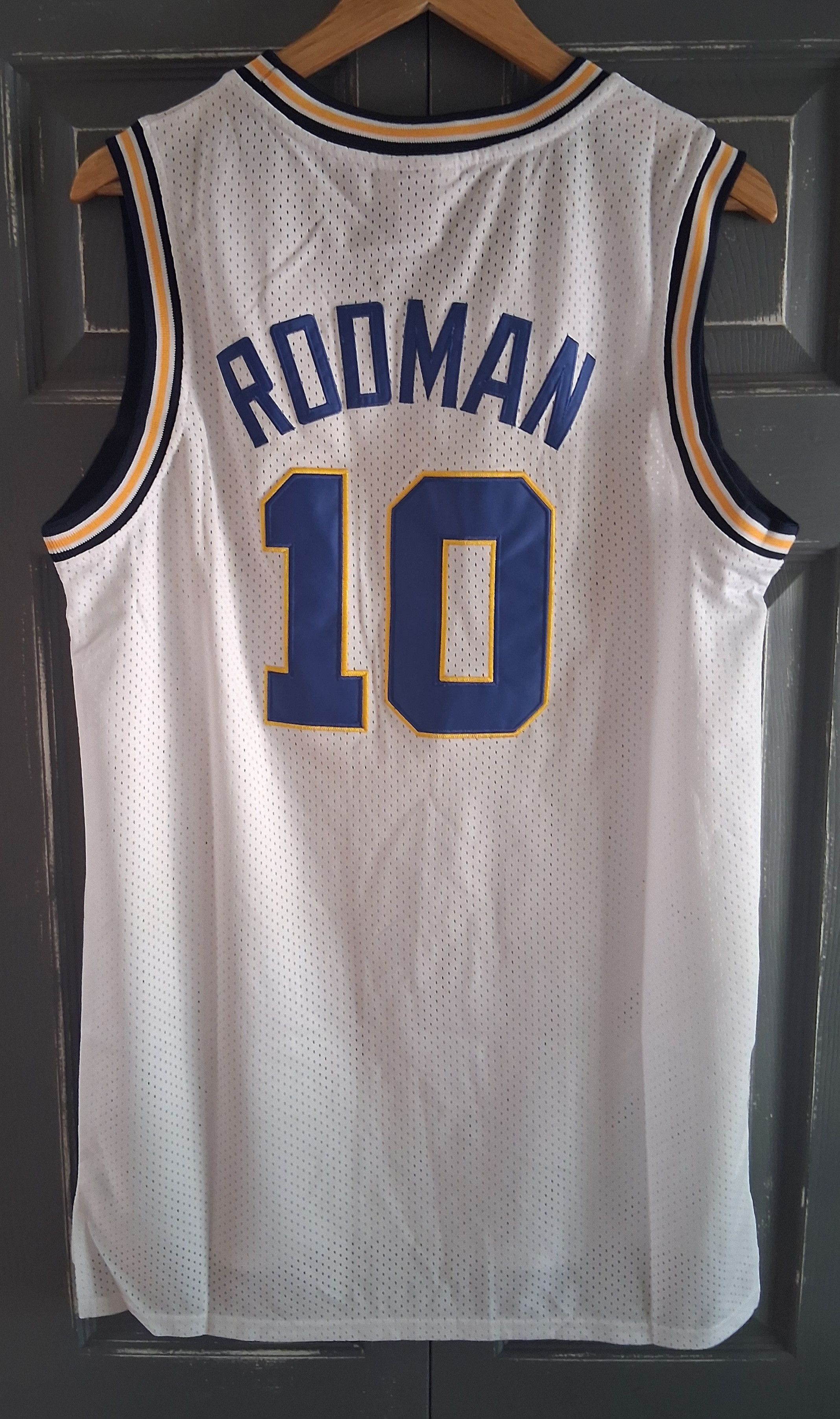 Other DENNIS RODMAN Oklahoma Savages HS Jersey. White SZ: M Size US M / EU 48-50 / 2 - 1 Thumbnail
