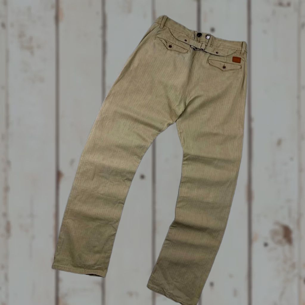 Twisted X VINTAGE Freenote Cloth Pants Men 36 Beige Cargo Straight Front Pocket Cotton Unit 36 Inseam 36 Spring Fall Mens Size US 36 / EU 52 - 1 Thumbnail