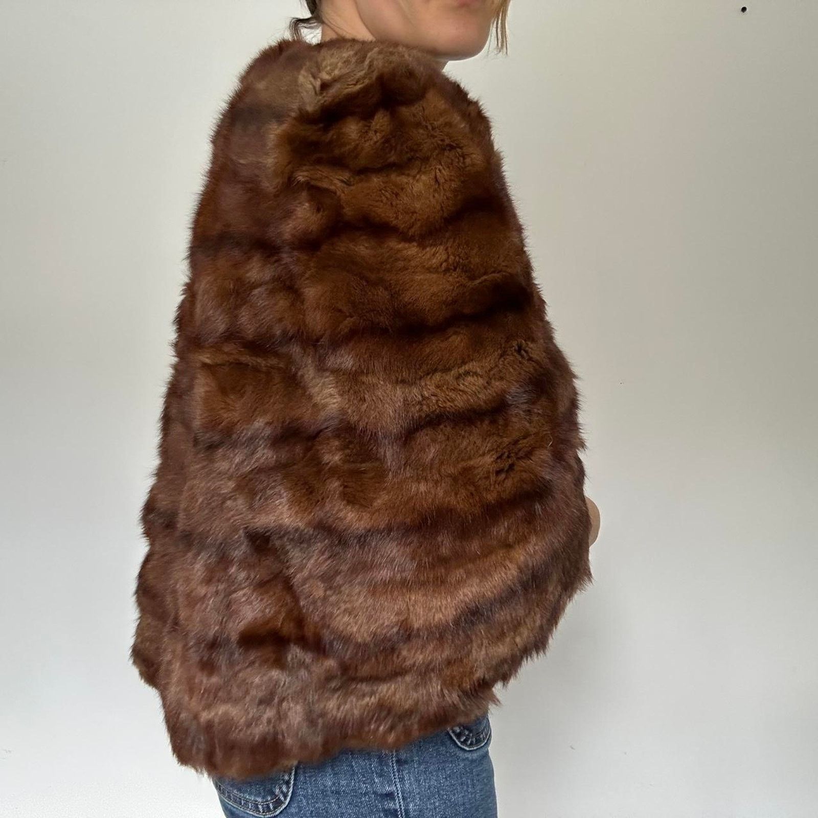 Other Vintage Mink Fur Cape / Capelet (One Size) Size ONE SIZE - 7 Thumbnail