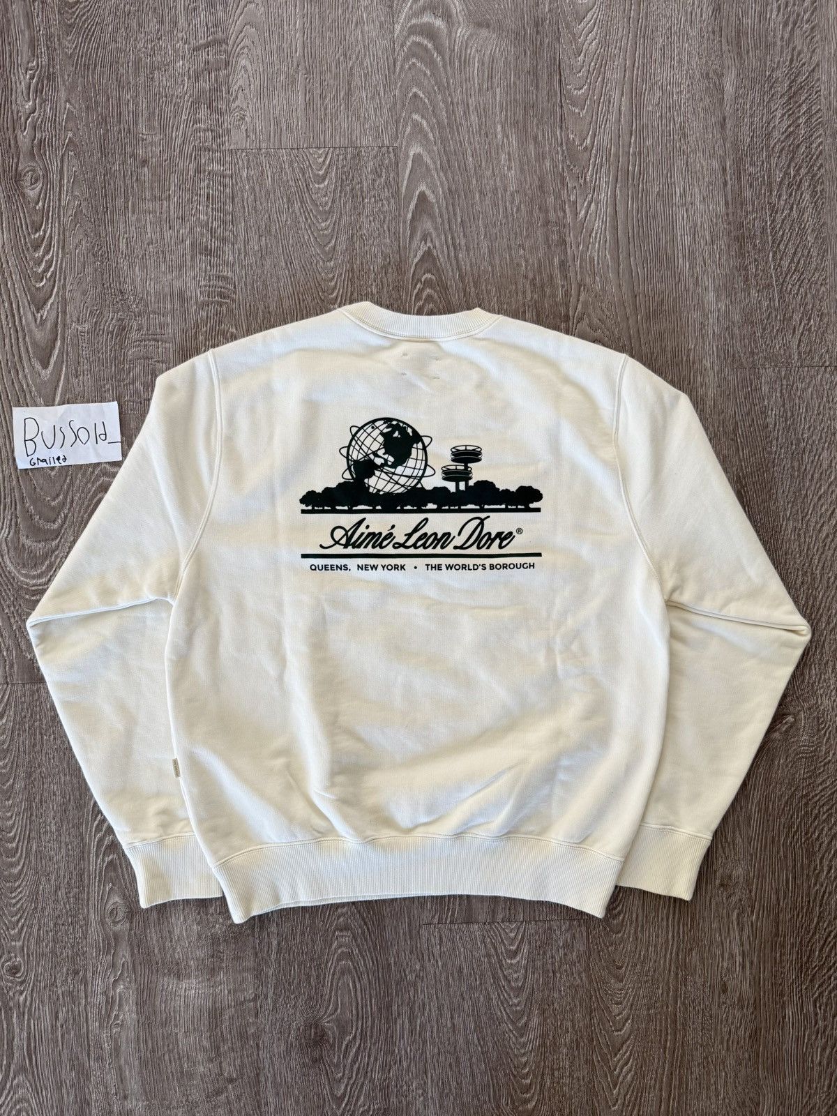 Aime Leon Dore Aime Leon Dore Unisphere Crewneck Size US L / EU 52-54 / 3 - 3 Thumbnail