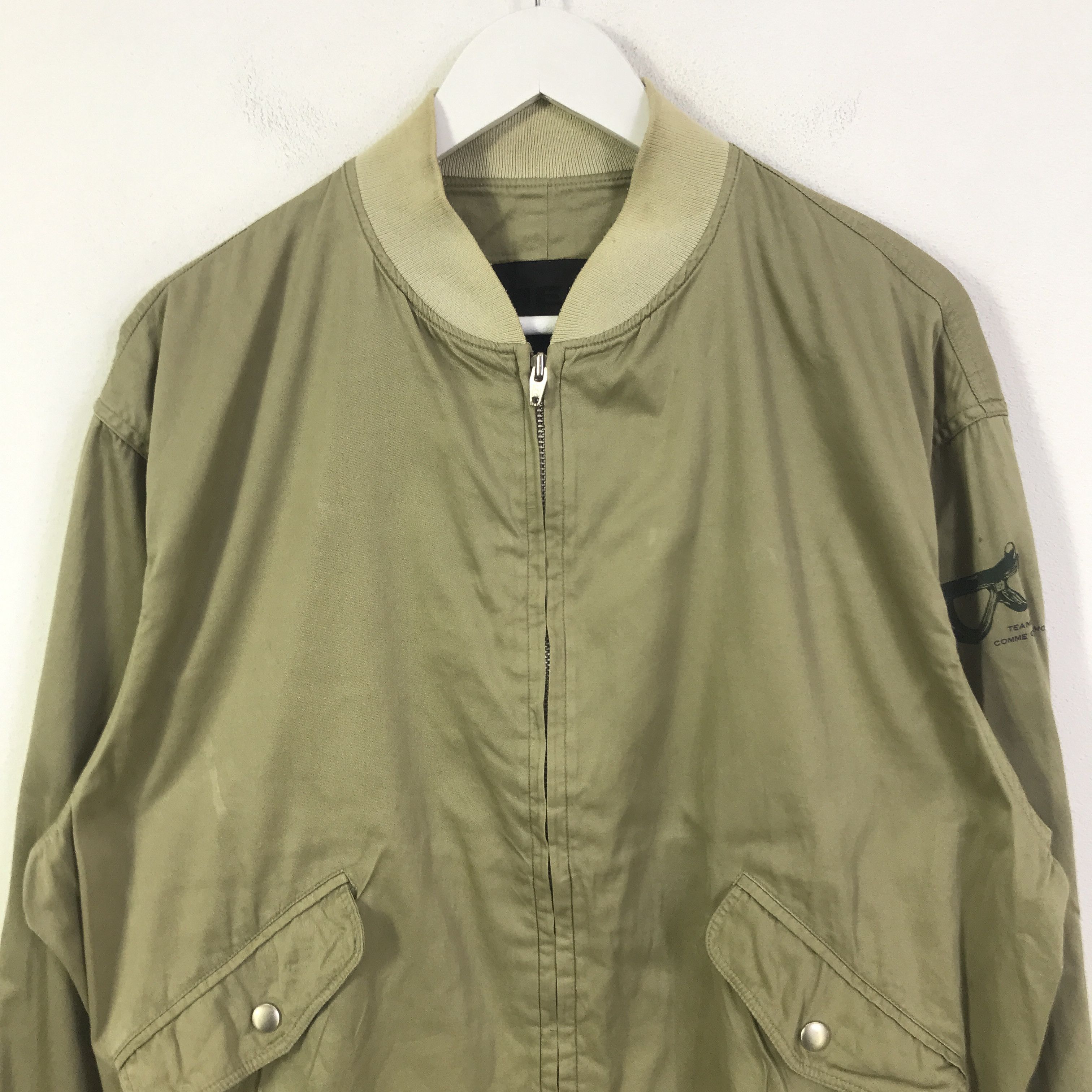 Japanese Brand comme ca du mode Japanese Bomber jacket K121B3 Size US L / EU 52-54 / 3 - 4 Thumbnail