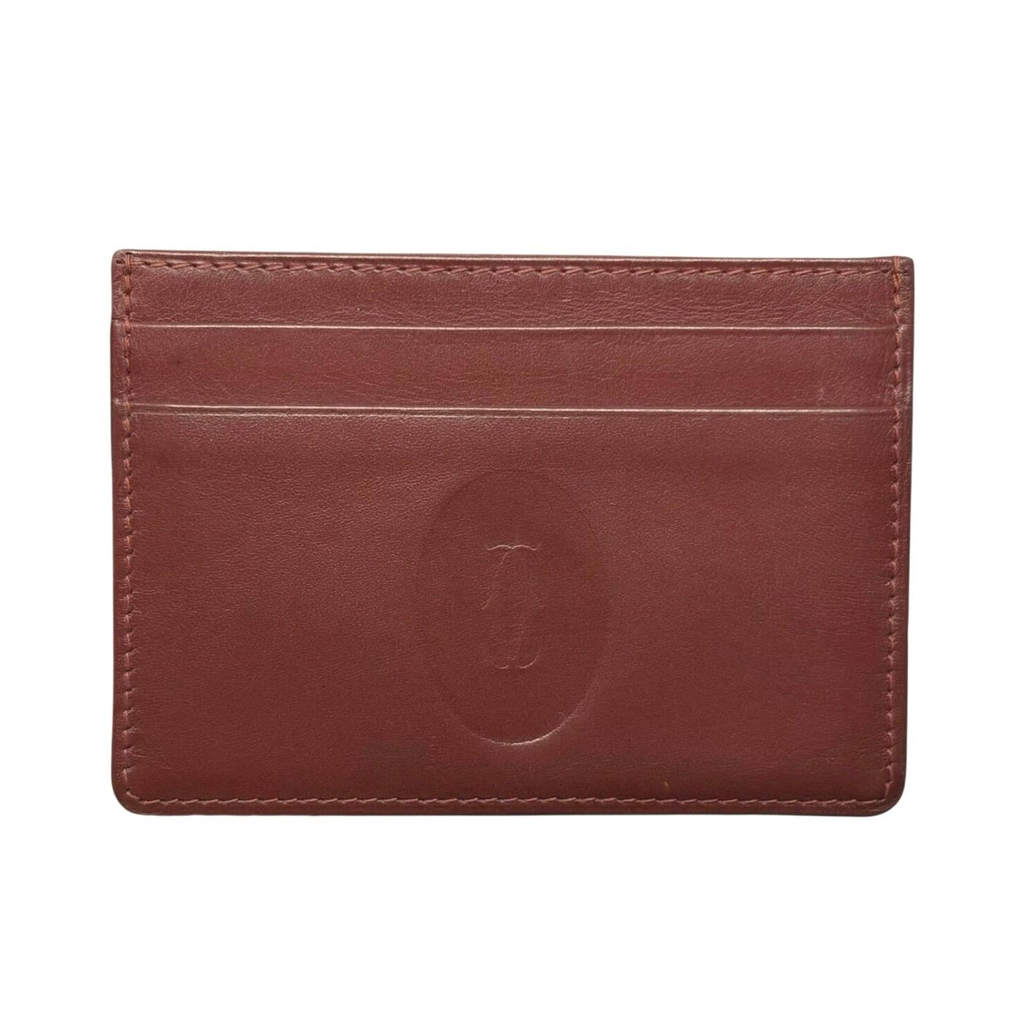 Cartier Cartier Dark Red Cardholder Wallet Size ONE SIZE - 1 Thumbnail