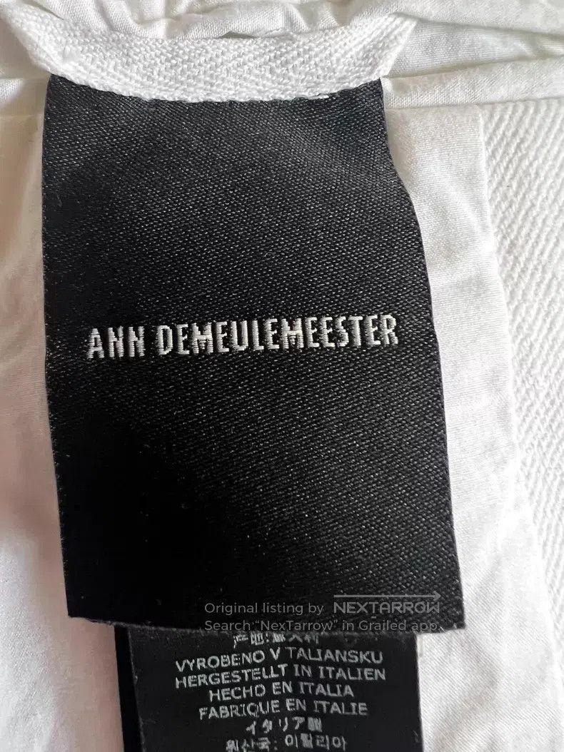 Ann Demeulemeester Ann Demeulemeester 22SS white jacket Size XS / US 0-2 / IT 36-38 - 4 Thumbnail