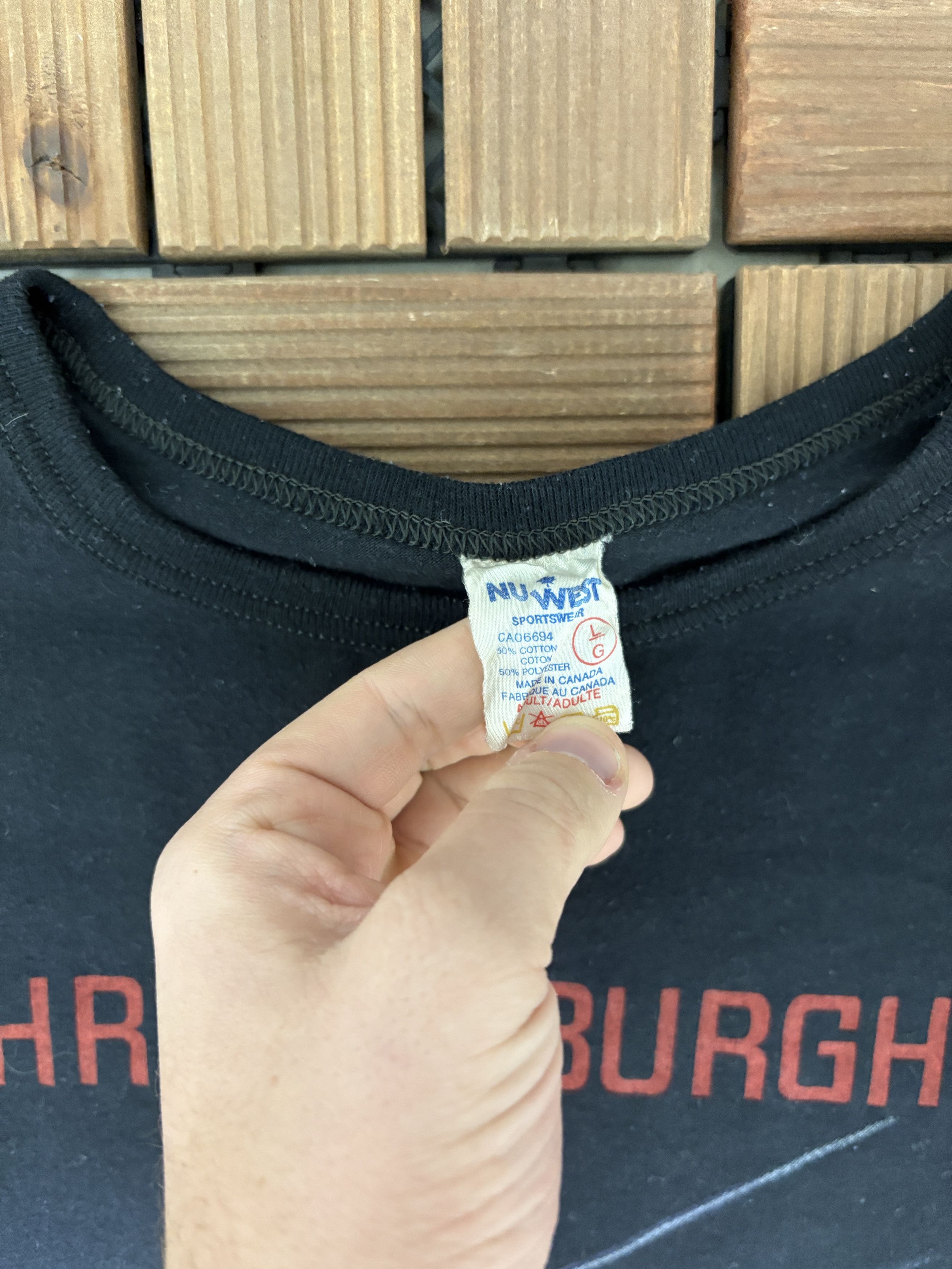 Vintage Chris De Burgh Man On The Line Tour 1984 Vintage Black Tee Size US L / EU 52-54 / 3 - 5 Thumbnail