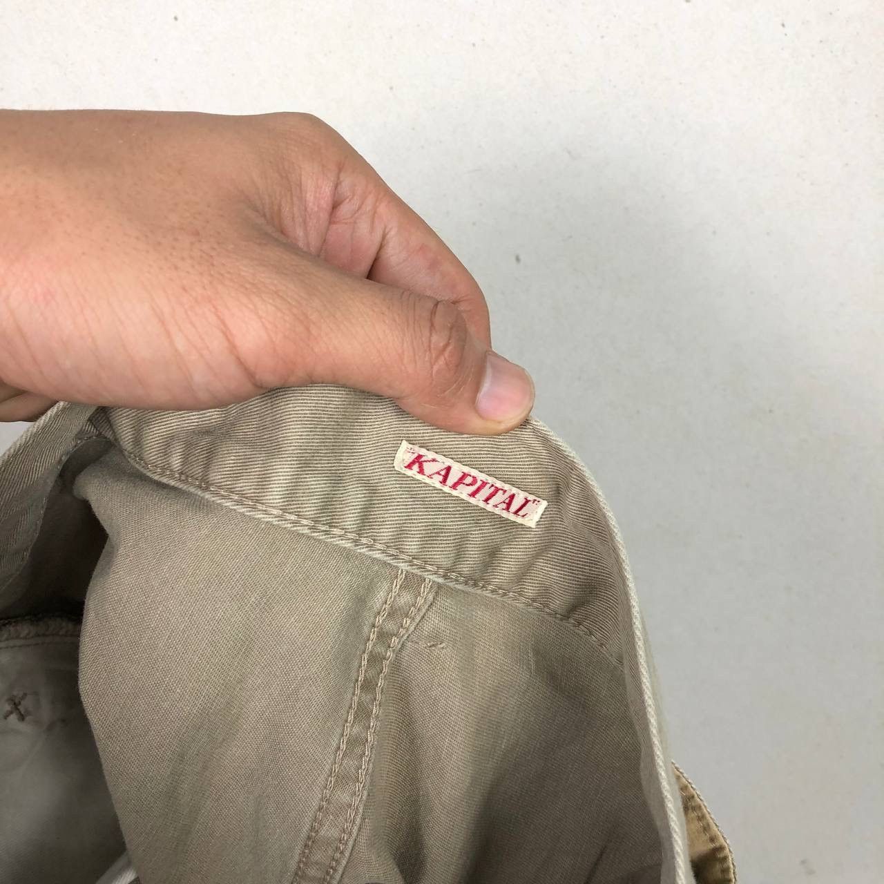 Kapital Kapital Japan Buckle Back Denim Beige Kapital Denim Size US 28 / EU 44 - 9 Thumbnail