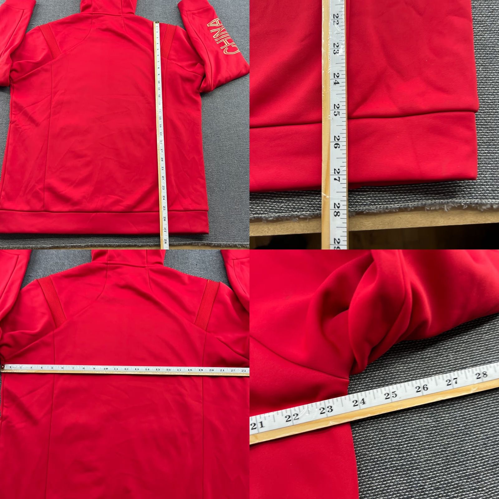 Vintage ANTA SPORTS BEIJING 2022 Winter Olympics Team Issue China Jacket 2XL Hooded Red Size US XXL / EU 58 / 5 - 9 Thumbnail