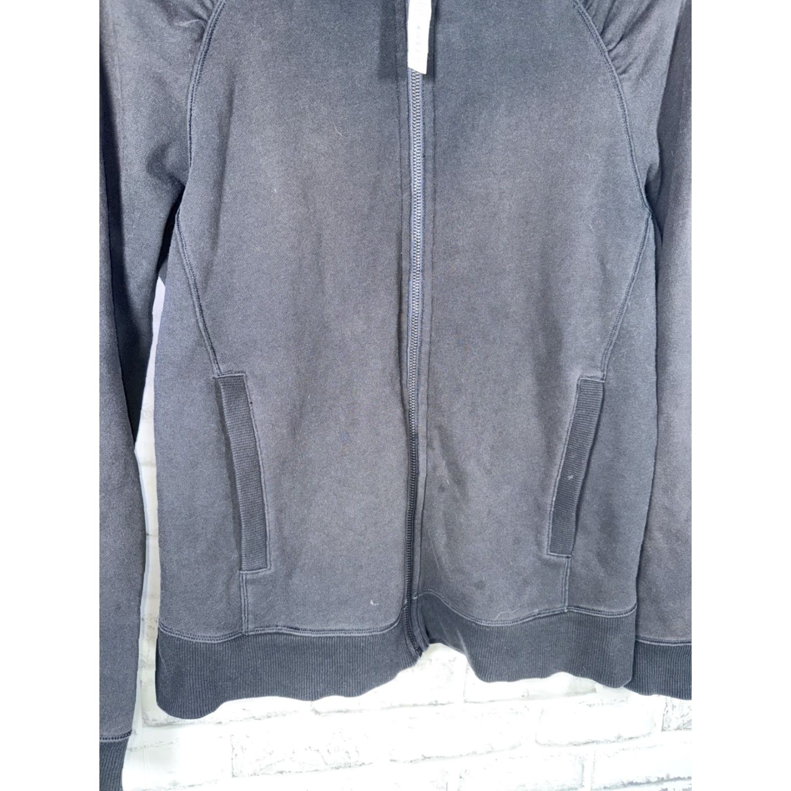 Lululemon LULULEMON Black Full Zip Hoodie Jacket Womens 10 Black Full Zip Hoodie Jacket Women 10 Size L / US 10 / IT 46 - 5 Thumbnail