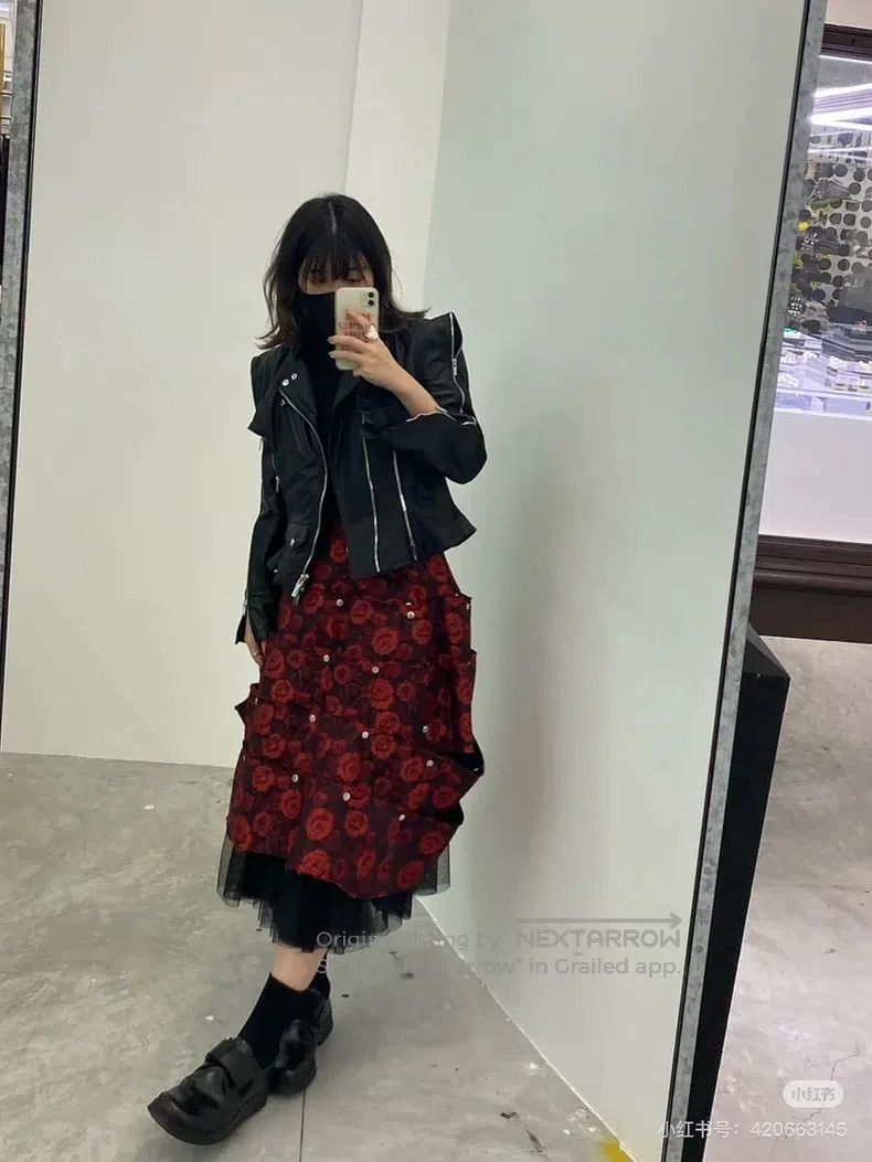Comme des Garcons Comme Des Garcons size XS Ultra rare armor rose skirt with Size 23" - 7 Thumbnail