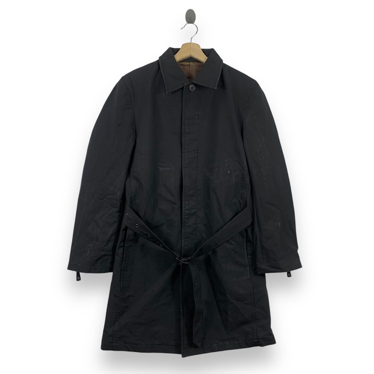 Jean Paul Gaultier Vintage JEAN PAUL GAULTIER HOMME France Long Coat Jacket Size US S / EU 44-46 / 1 - 2 Thumbnail
