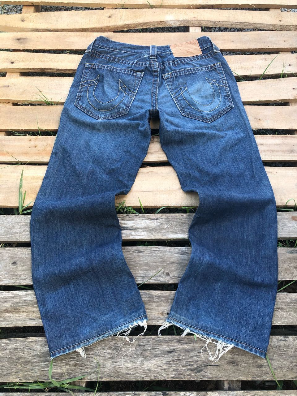 True Religion True Religion Denim Jeans Distressed Size 31" - 2 Thumbnail