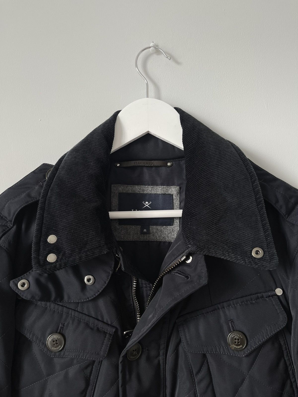 Hackett AW2015 Hackett London Technical Fabrics Quilted Jacket Size US M / EU 48-50 / 2 - 4 Thumbnail