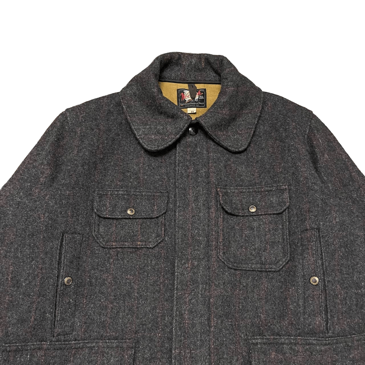 Woolrich Woolen Mills 🔥True Vintage 30's Woolrich Mackinaw Jacket Missing Washtag Size US L / EU 52-54 / 3 - 2 Thumbnail