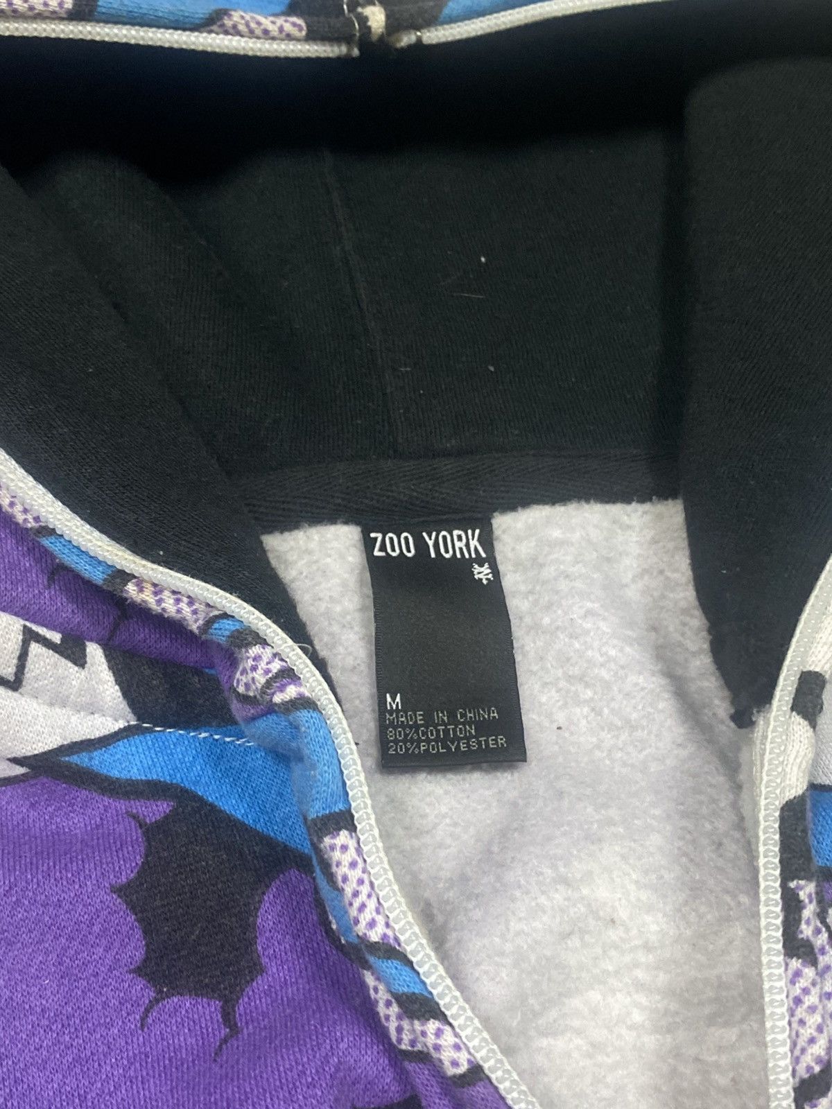 Zoo York Zoo York extreme RARE Full Zip Hoodie all over print Size US M / EU 48-50 / 2 - 7 Thumbnail