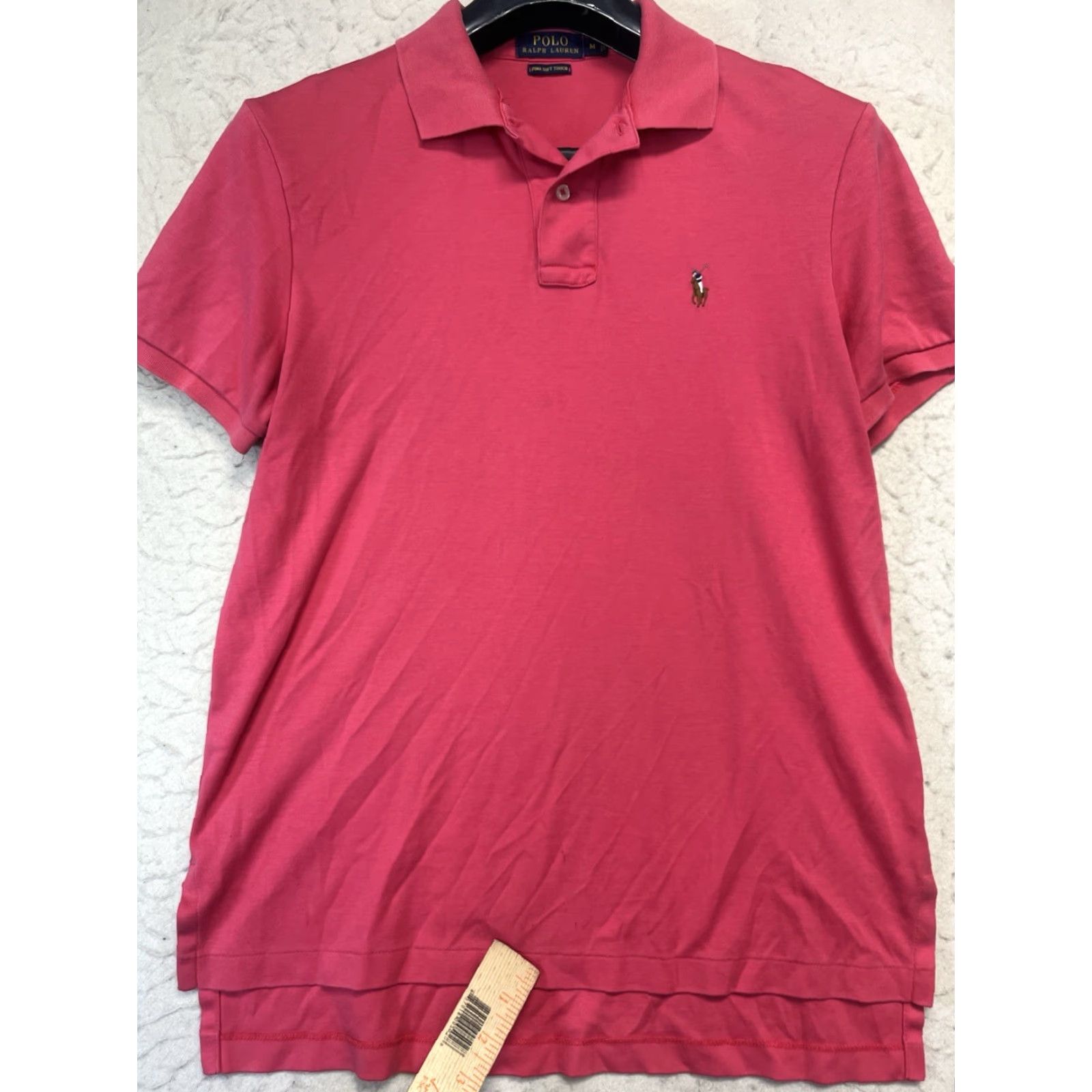 Polo Ralph Lauren Ralph Lauren Polo Mens Pink Soft Pima Touch Polo Shirt Size M See Pics Size US M / EU 48-50 / 2 - 6 Thumbnail