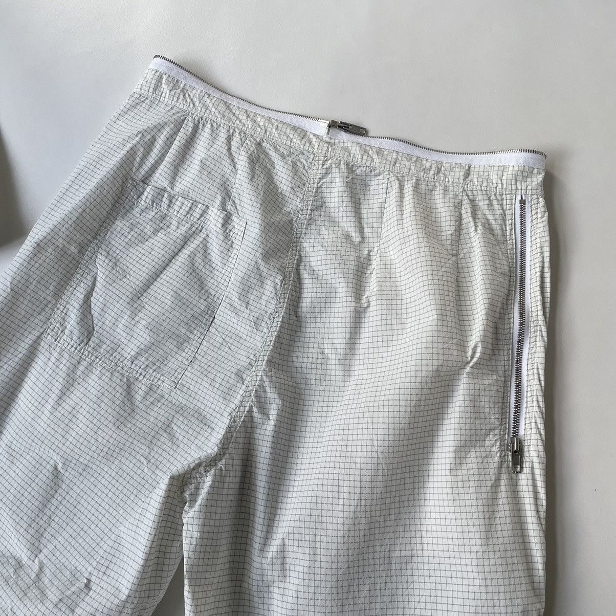 Maison Margiela S/S 19 Grid Check Nylon Flight Suit / Boiler Suit Size US S / EU 44-46 / 1 - 19 Thumbnail