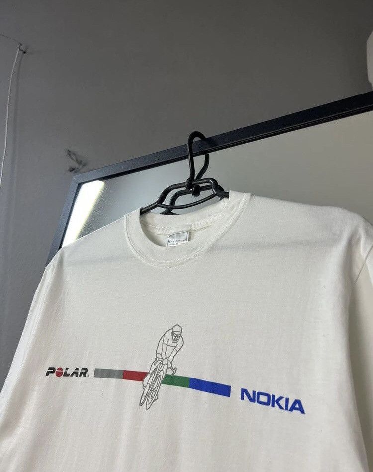 Microsoft Nokia Promi 90’s Vintage White Tee (Apple Sony Samsung) Size US S / EU 44-46 / 1 - 2 Thumbnail