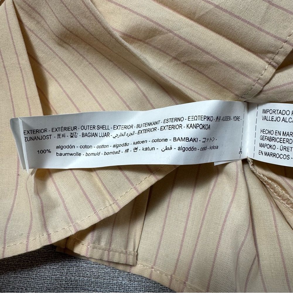 Zara NWT New ZARA Pleated Cropped Beige Top Size S Size S / US 4 / IT 40 - 6 Thumbnail