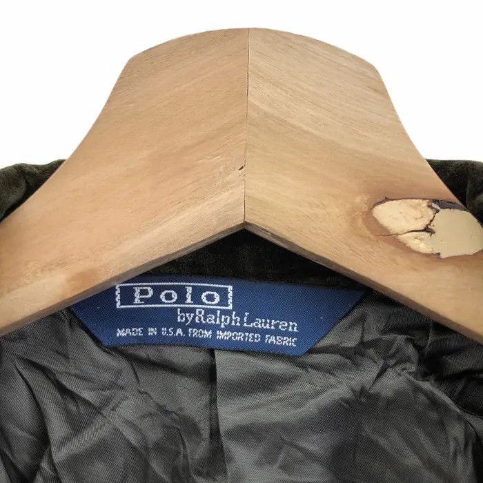 Polo Ralph Lauren POLO RALPH LAUREN Velvet Corduroy Blazer Coat Amalgamated Size 44L - 3 Thumbnail