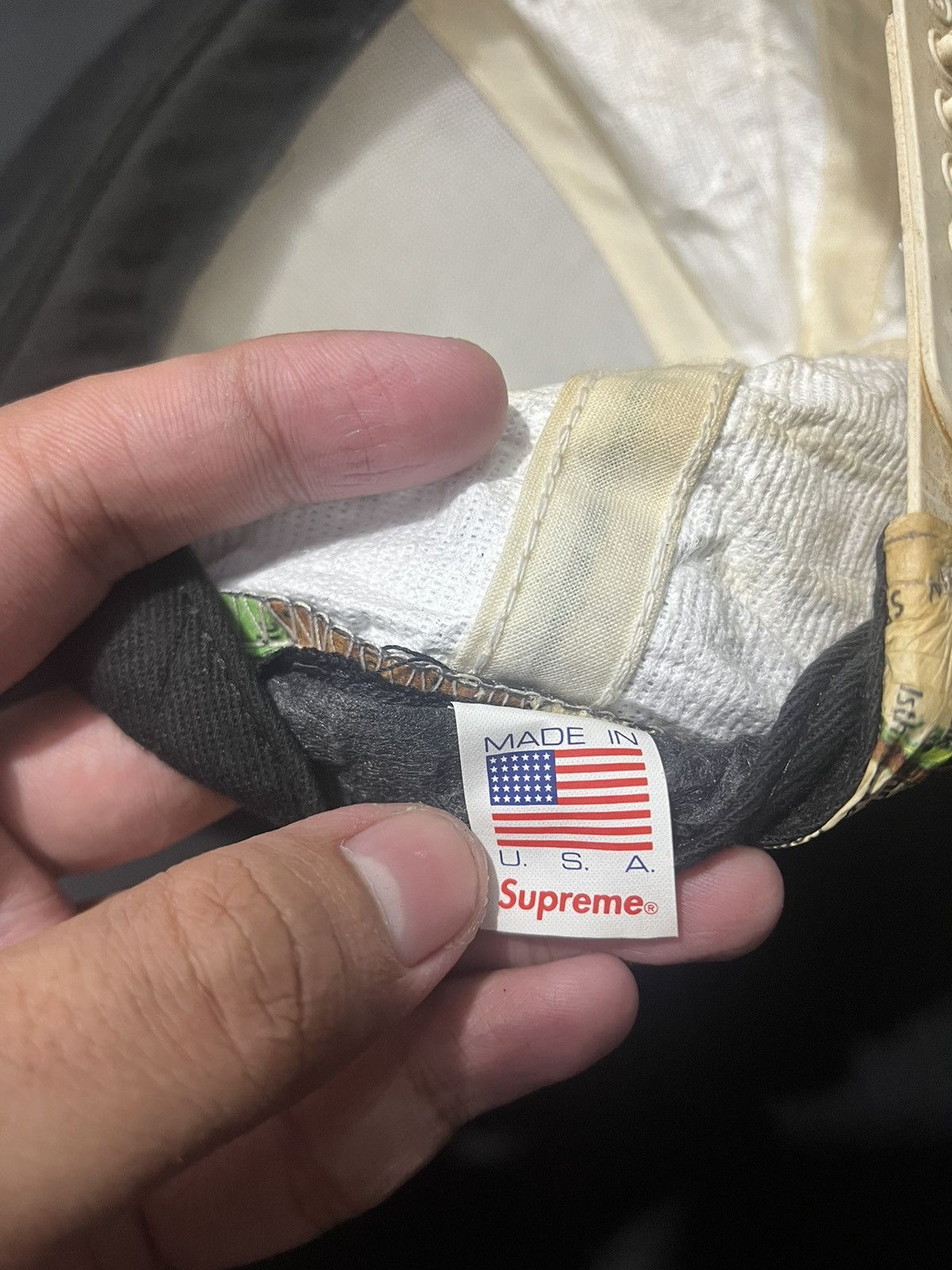 Supreme SUPREME SS12 MONDE CARTE CASQUETTE VINTAGE 5 PANEL Size ONE SIZE - 6 Thumbnail