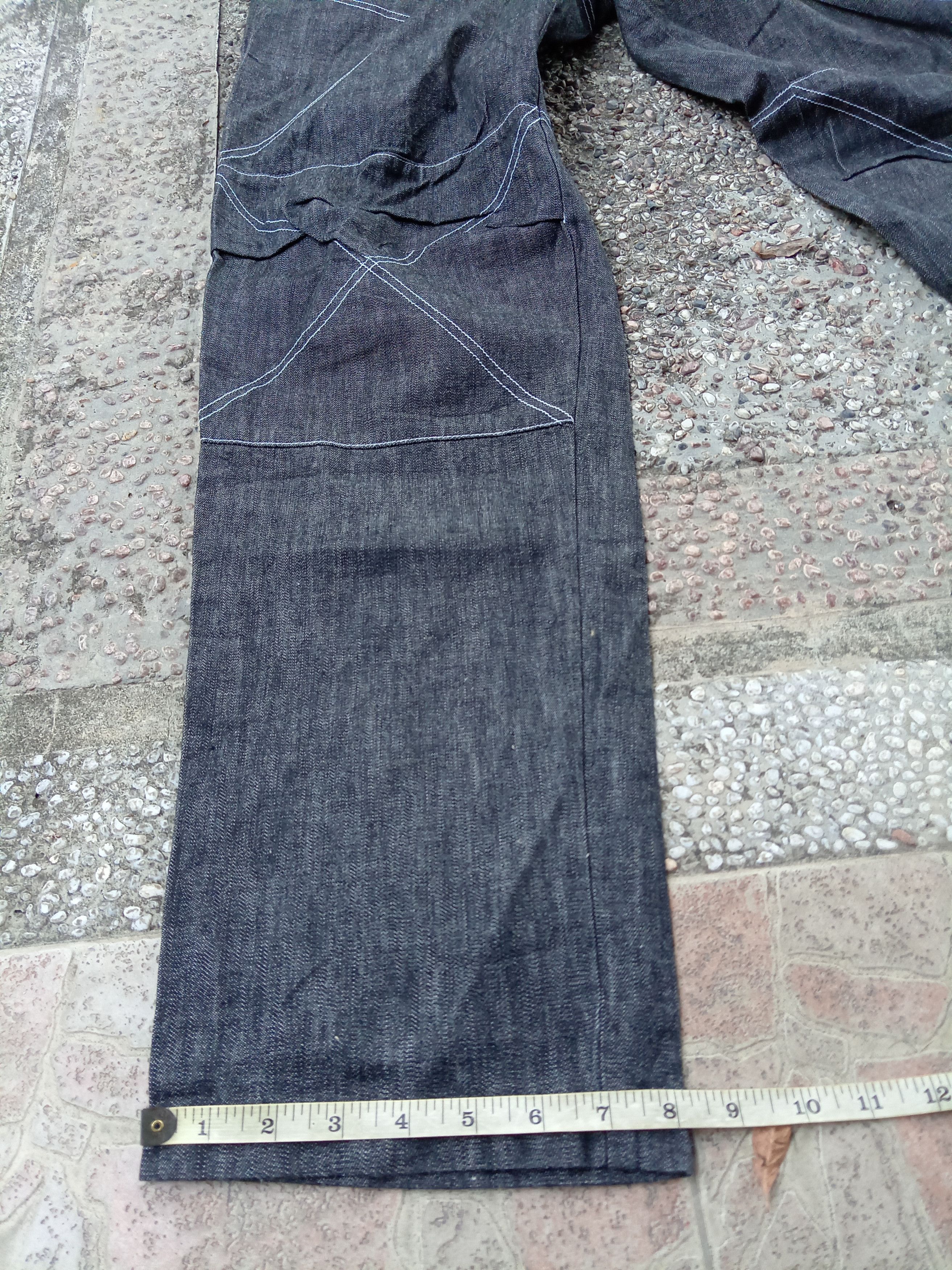 If Six Was Nine × JNCO × Japanese Brand Fiftyfifdeal denim jnco baggy style jeans size 34 Size US 34 / EU 50 - 9 Thumbnail