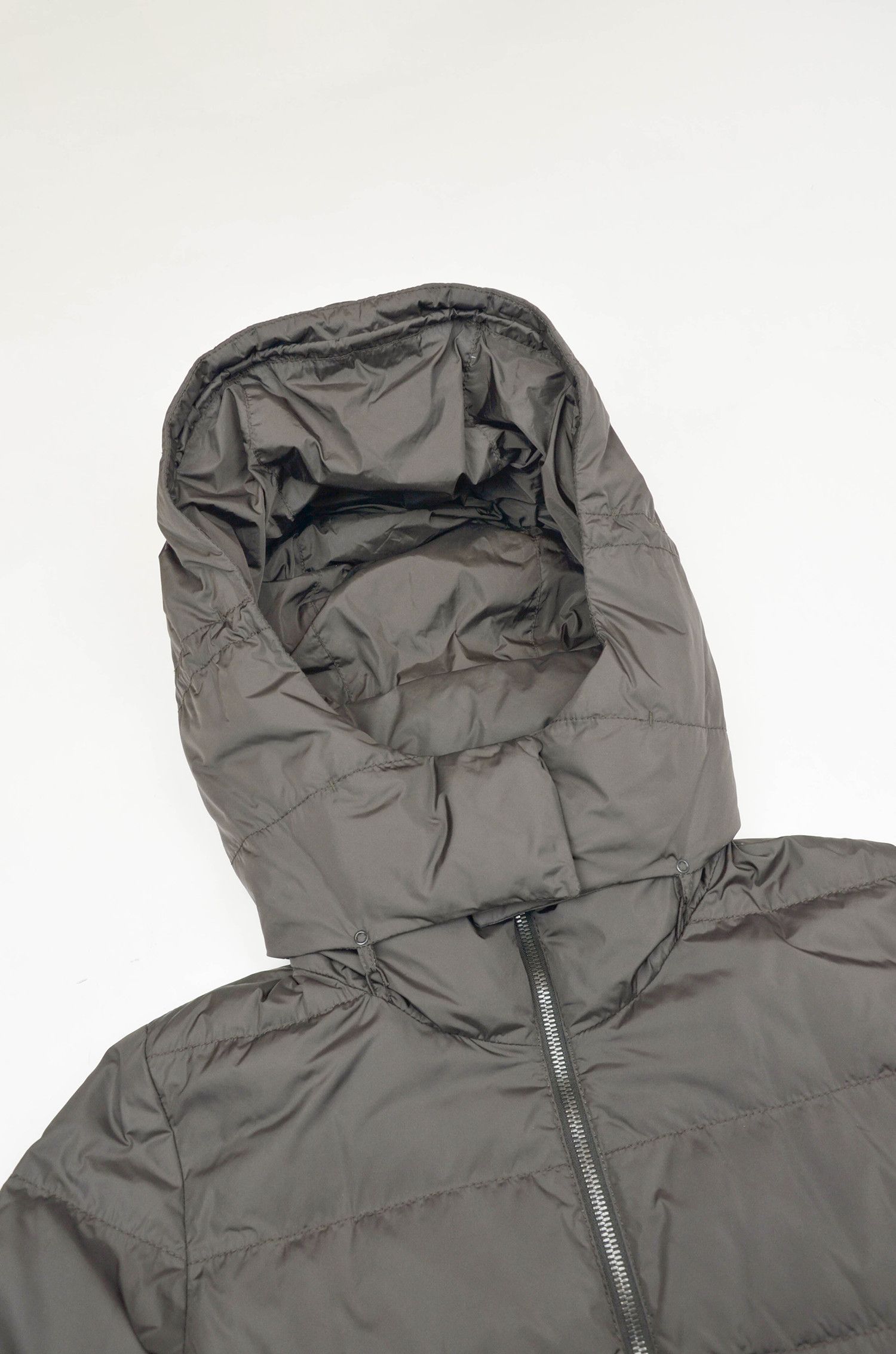 Prada Prada Quilted Hooded Down Puffer Jacket - Size S Size S / US 4 / IT 40 - 8 Thumbnail