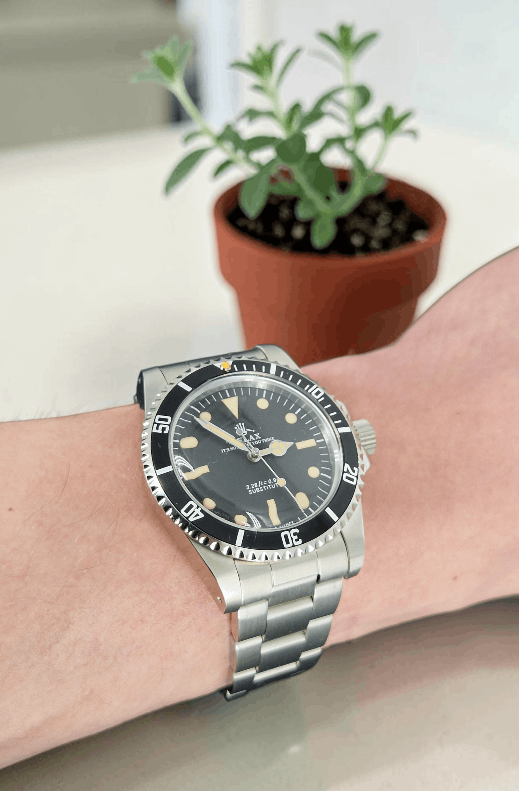 Other NH35 Automatic Diver Watch 40mm Relax Mod Vintage Sub Style Size 40 - 12 Thumbnail