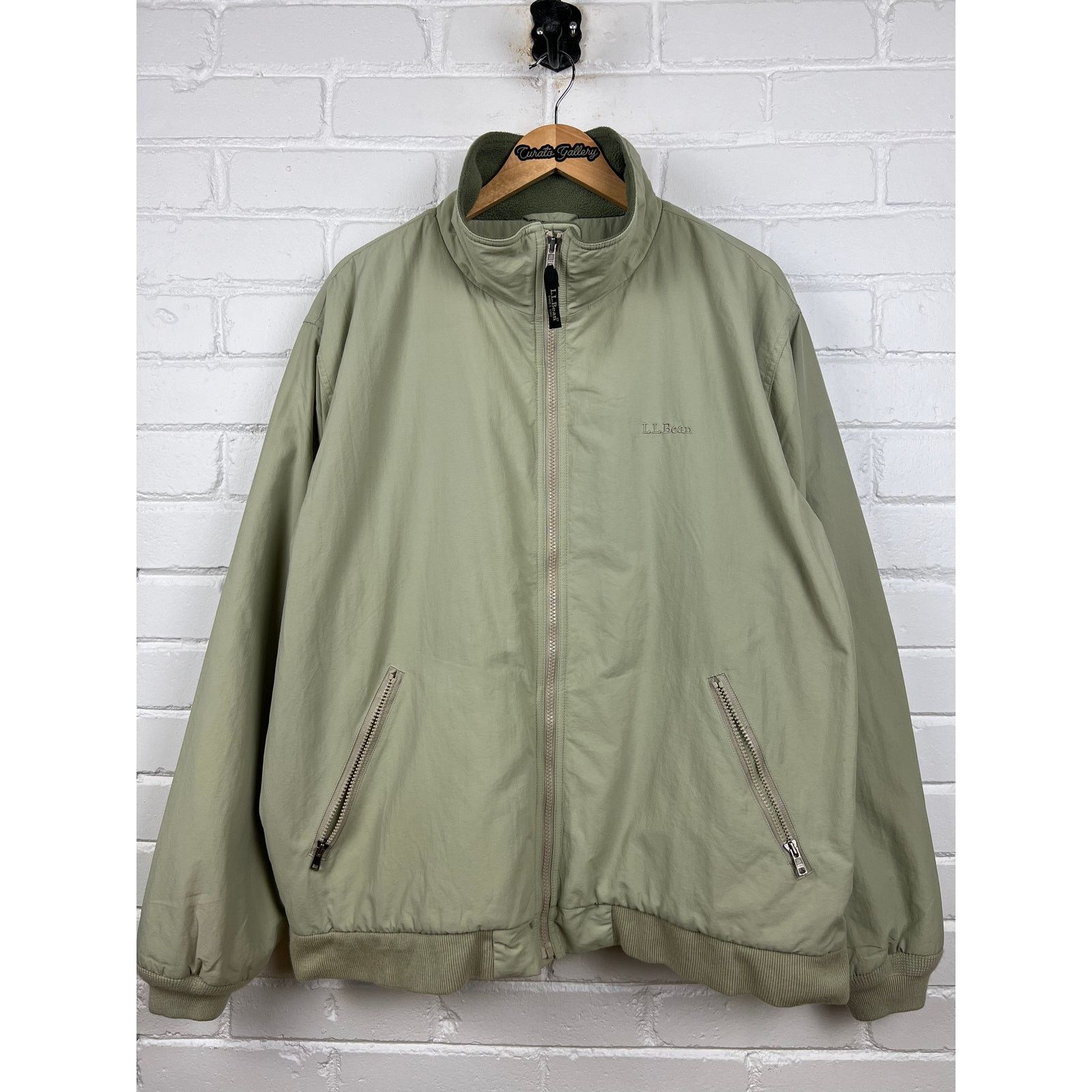Vintage Vintage LL Bean Fleece Lined Nylon Bomber Jacket Size XXL Size US XXL / EU 58 / 5 - 1 Thumbnail