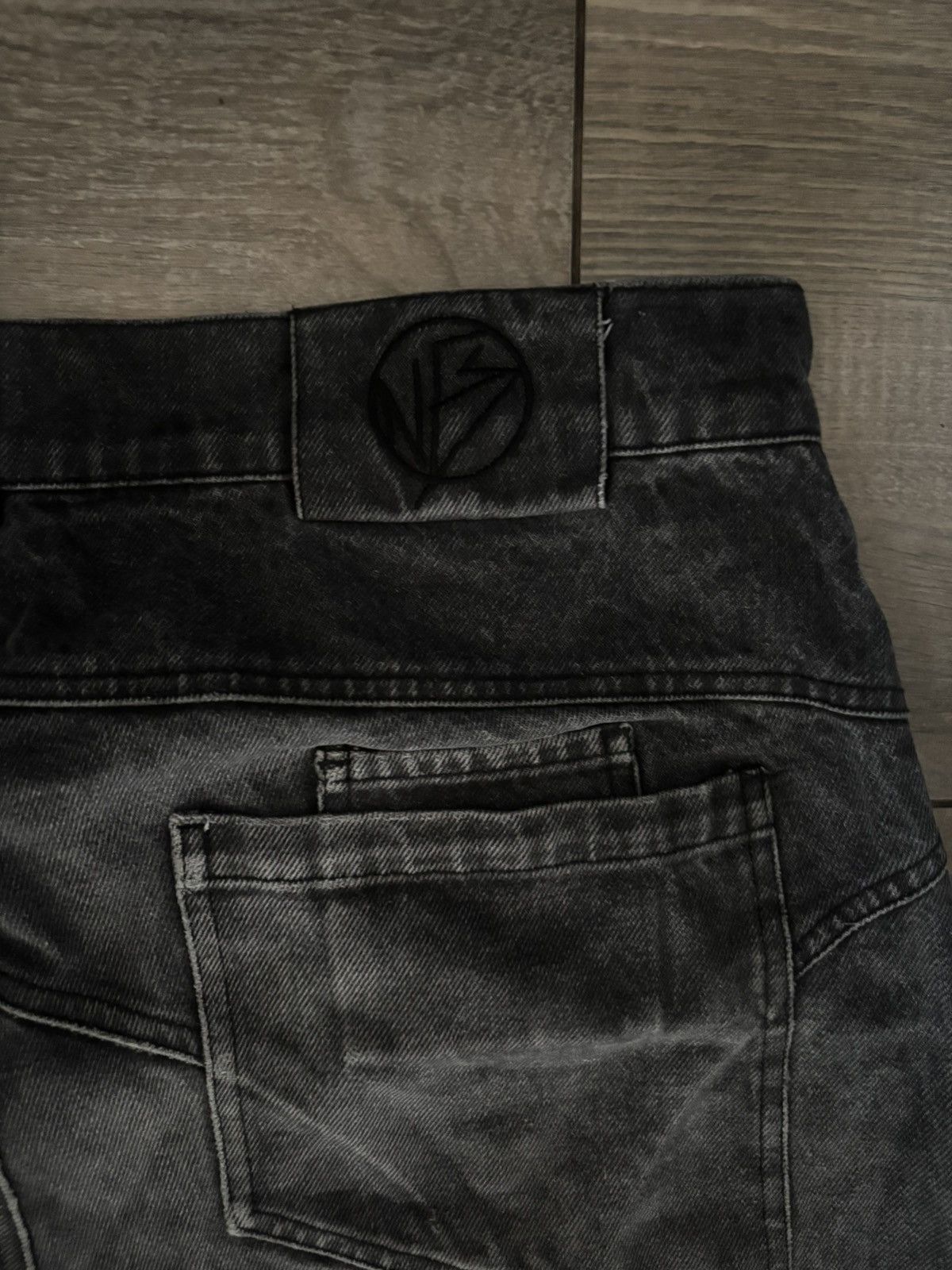 No Faith Studios Sun Faded Dune Baggy Denim - No Faith Studios Pants Size US 36 / EU 52 - 4 Thumbnail