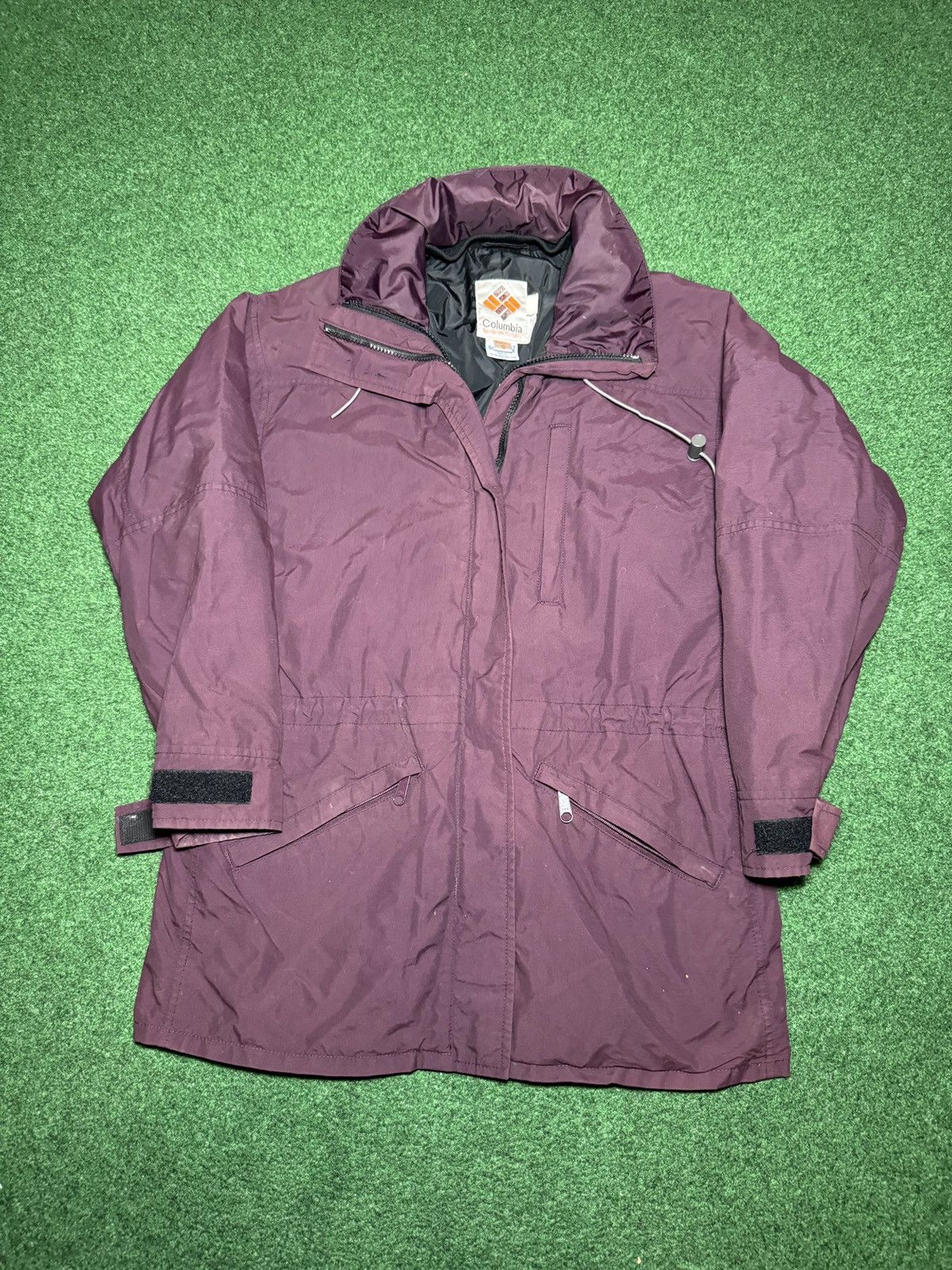 Columbia Vintage 90s Columbia Goretex Small Purple Parka Jacket Size S / US 4 / IT 40 - 1 Thumbnail