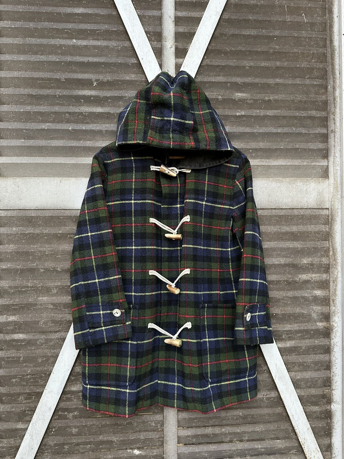 Vintage Vintage Sportmax Defile Wool Duffle Jacket Size US M / EU 48-50 / 2 - 2 Thumbnail