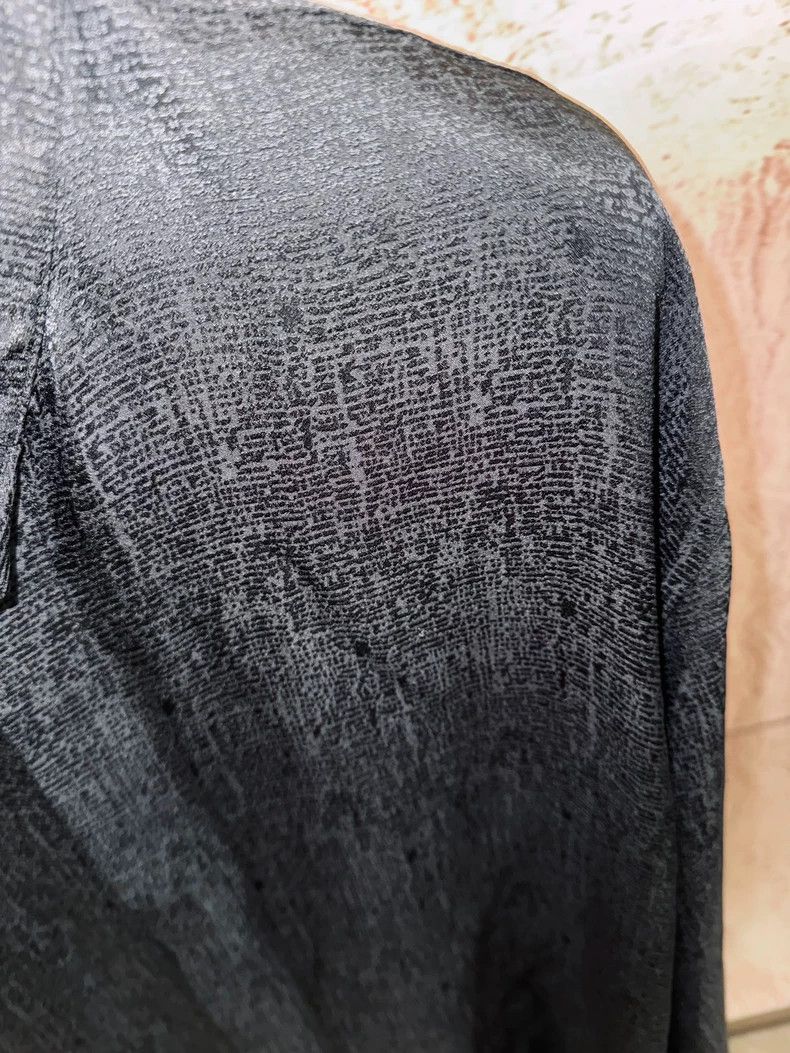 Saint Laurent Paris Saint Laurent Paris 17SS Mulberry Silk Dark Shirt 2505-Next Size US XS / EU 42 / 0 - 3 Thumbnail
